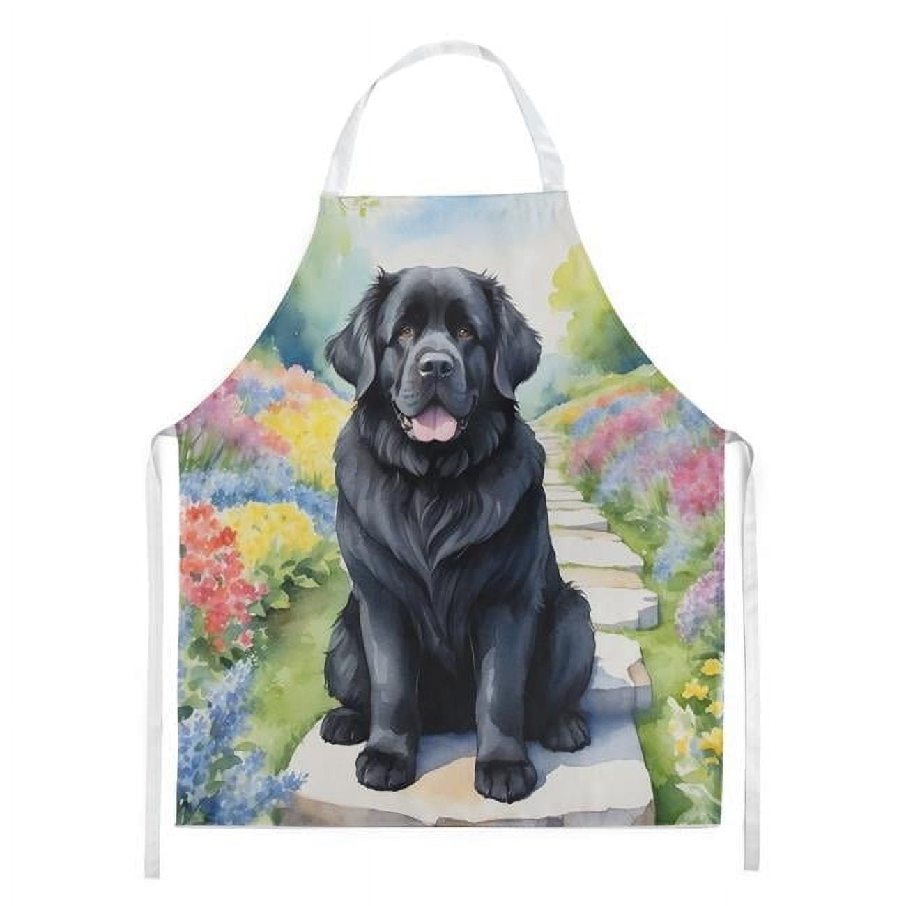 Newfoundland Spring Path Apron 27 in x 30 in