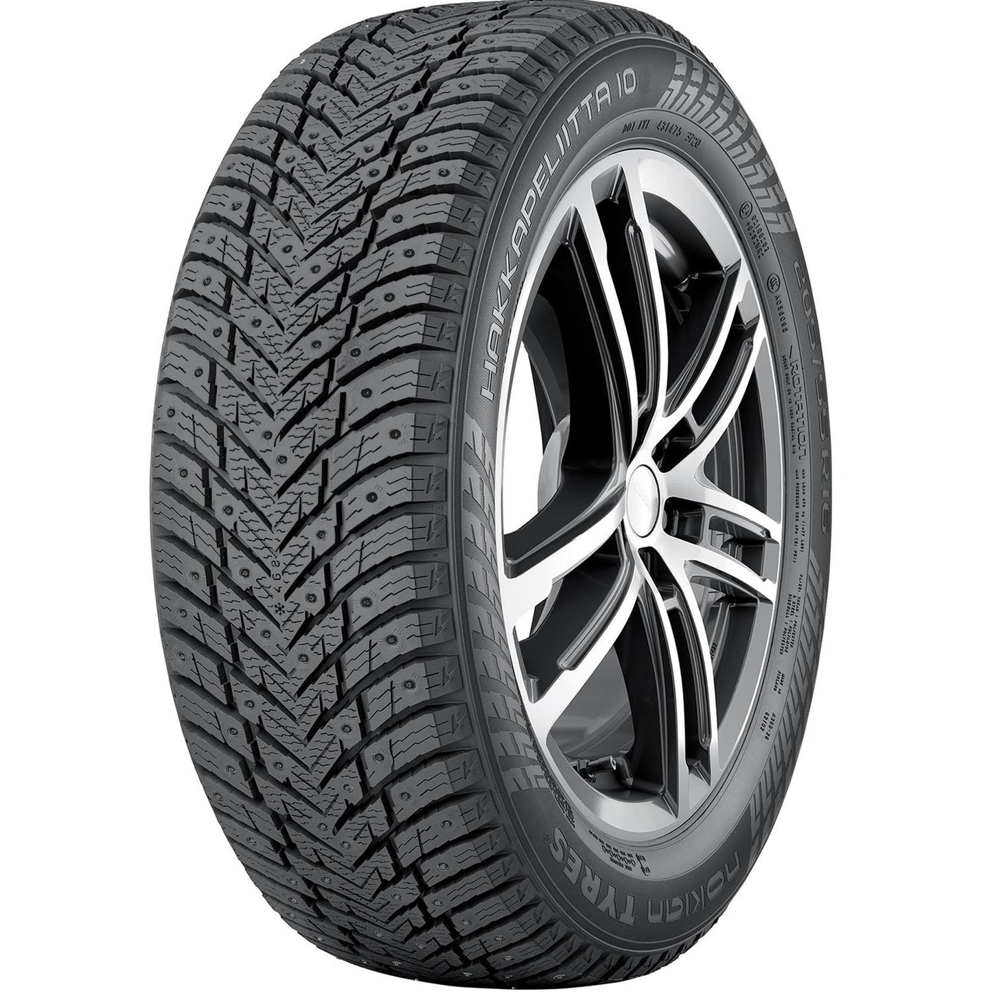 Nokian Hakkapeliitta 10 Winter 205/60R16 96T XL Passenger Tire