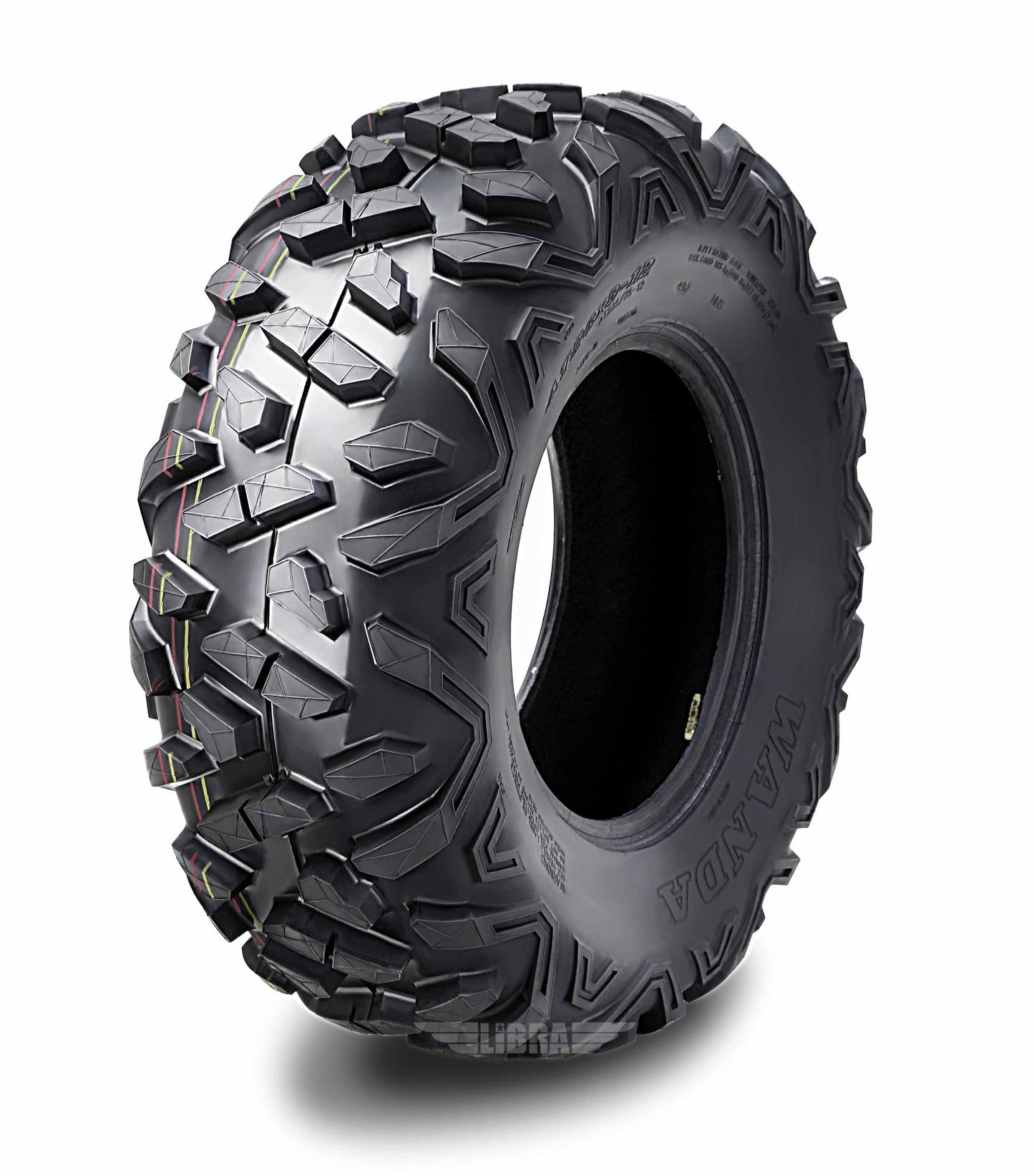 One New WANDA ATV/UTV Tire 24x9-11 24x9x11 Deep Solid Non-Directional Tread.