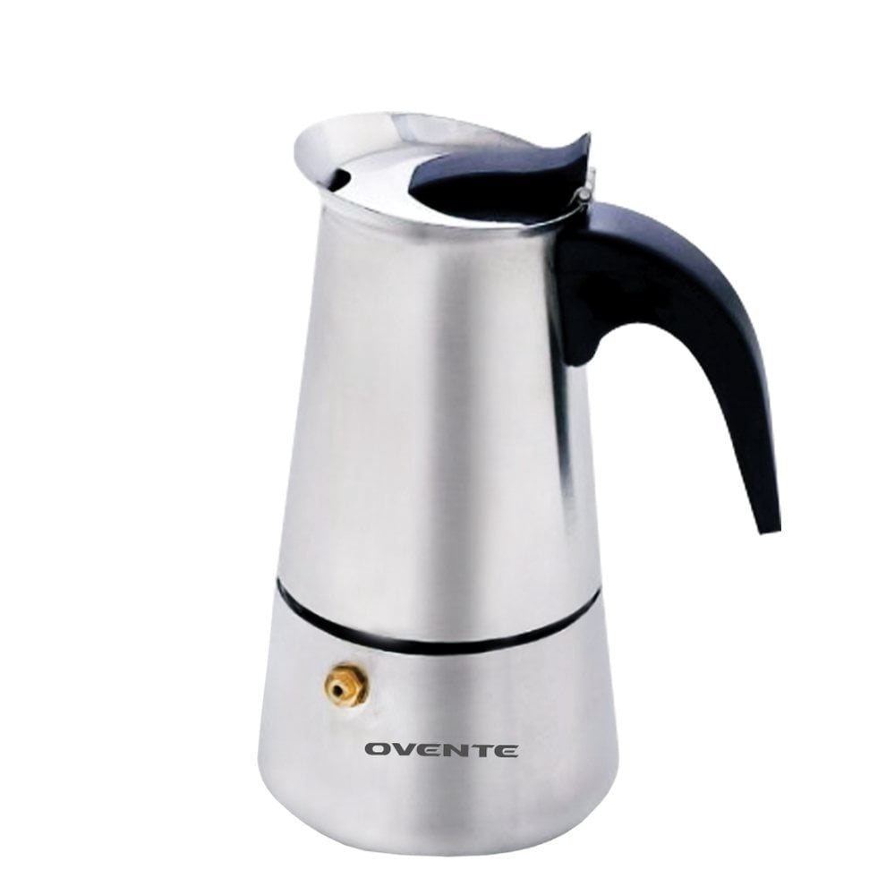 OVENTE 6-Cup Stovetop Stainless Steel Espresso Maker (MPE06)