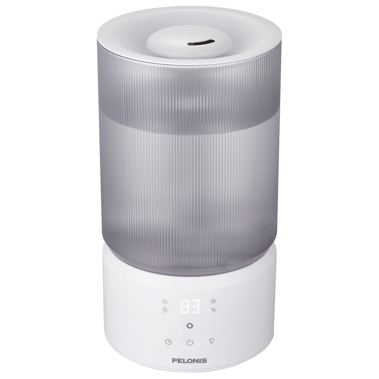 Pelonis 1-Gallon Cool Mist Ultrasonic Humidifier, Black
