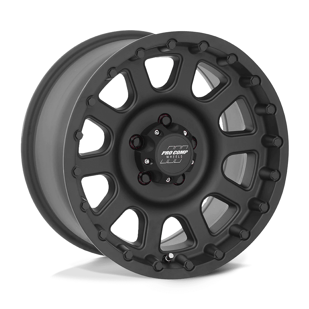Pro Comp Cast Aluminum Wheel PXA32 16x8 5x5.0 F-BLK 0mm, PXA7032-6873