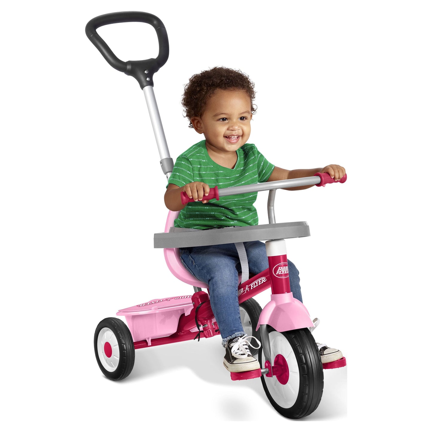 Radio Flyer, 3-in-1 Stroll 'N Trike, Grows with Child, Red, Unisex, Kids Ages 1-5 Years