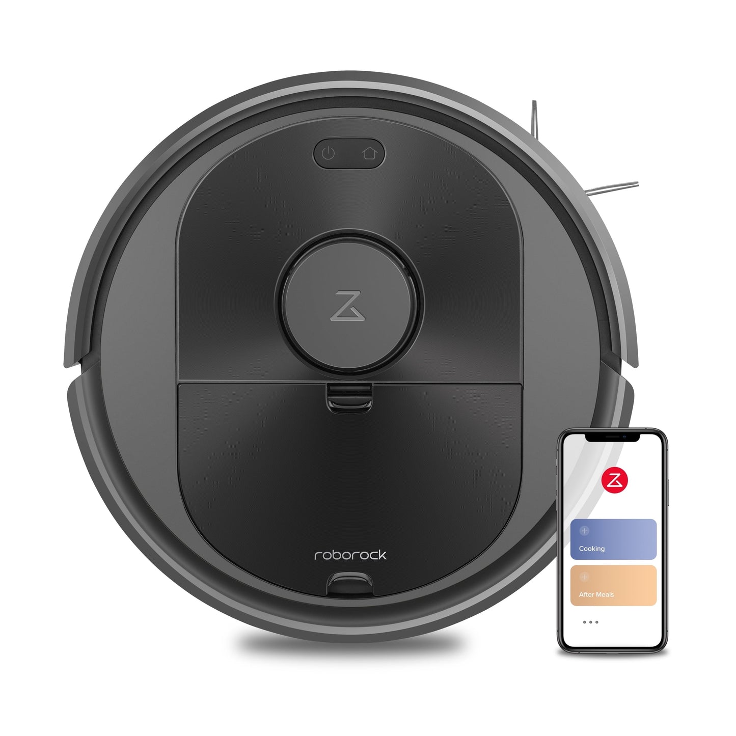 Pre-Owned Roborock® Q5 Robot Vacuum Cleaner, 2700 Pa Suction Power, with App Control, Multisurface, Ideal for Carpets and Pet Hair(Black)