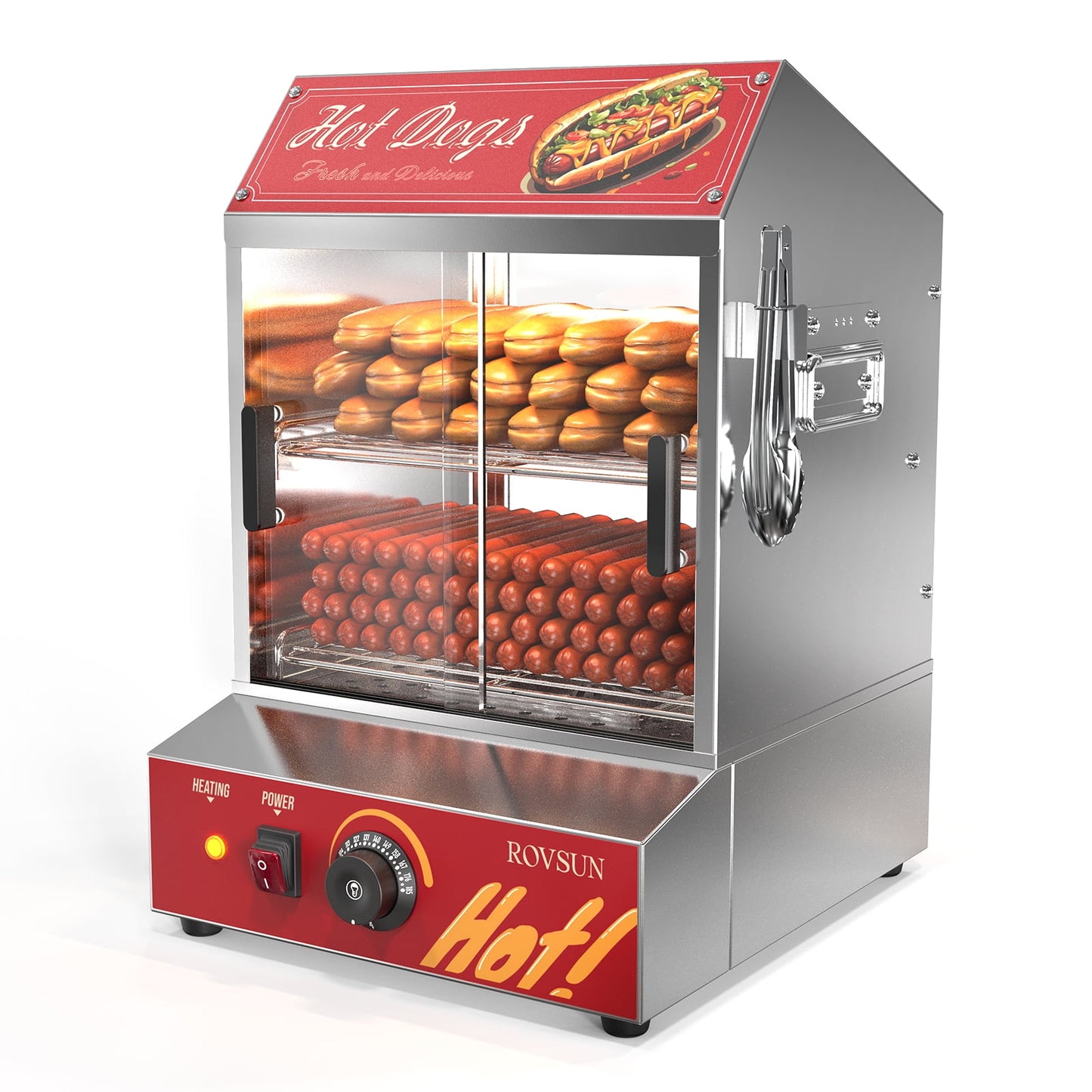 RovSun 15.7 " 2-Tier Commercial Food Warmers
