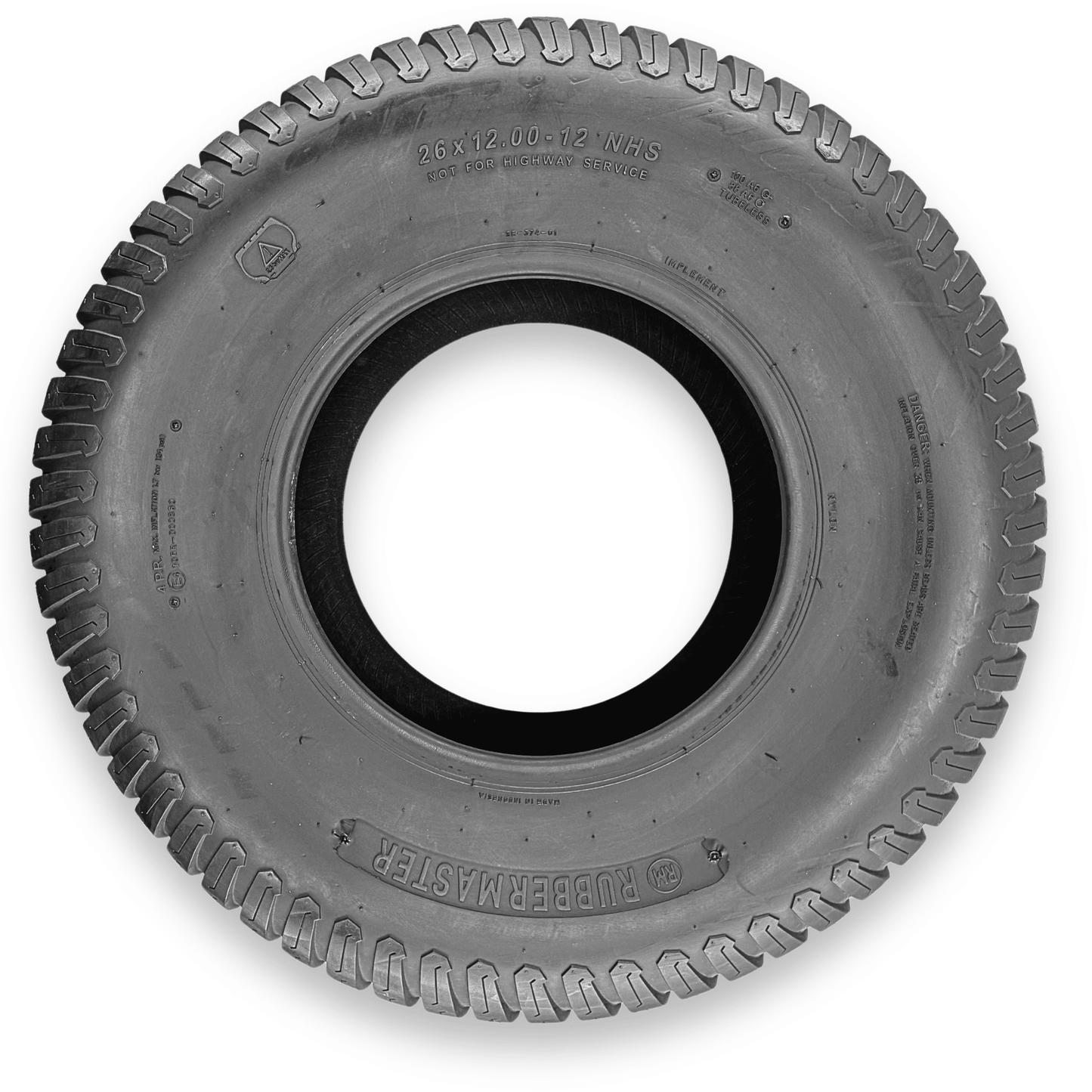 RubberMaster 26x12.00-12 S-Turf 4 Ply Tubeless