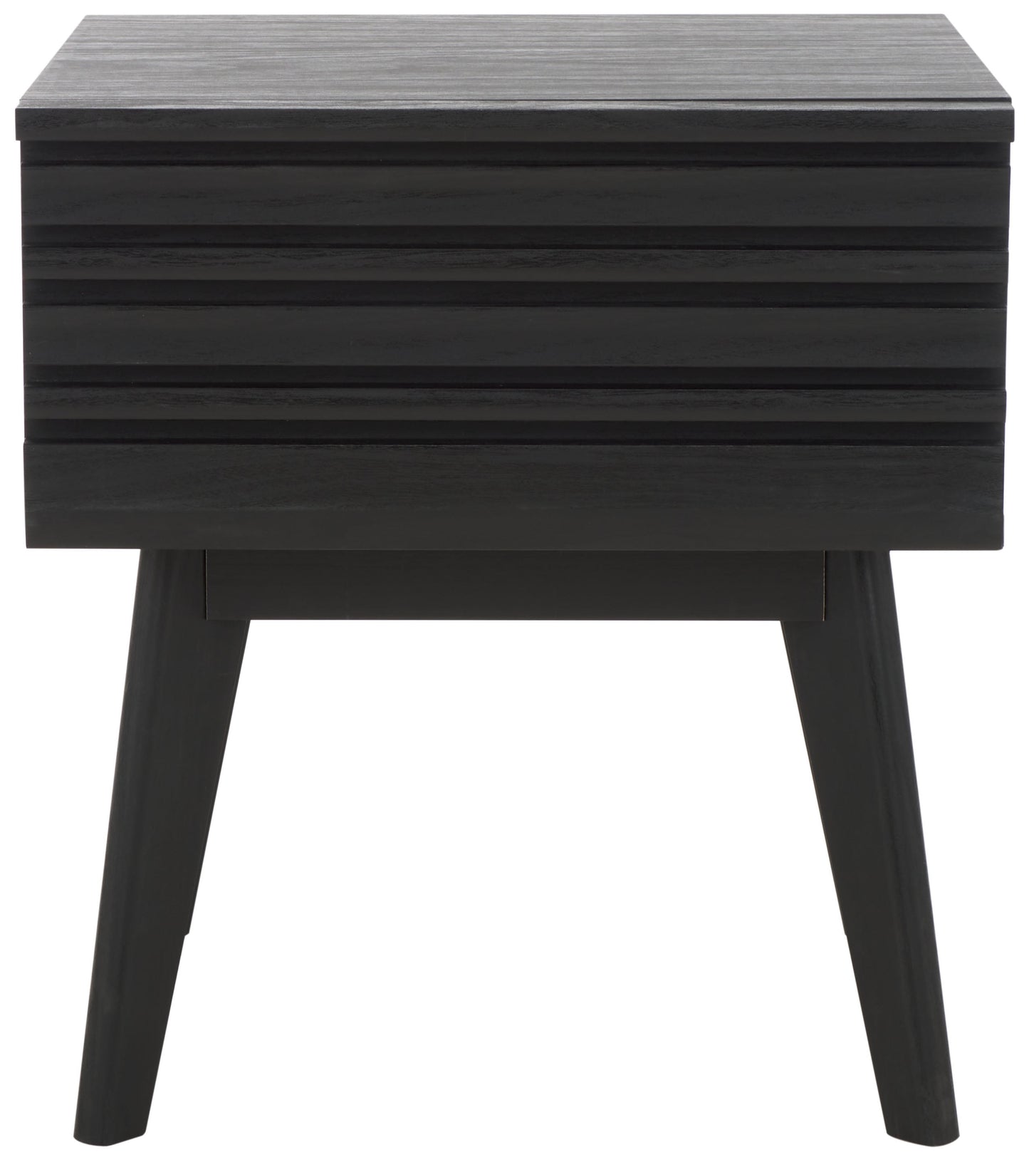 SAFAVIEH Esma Modern 1 Drawer Nightstand,Black