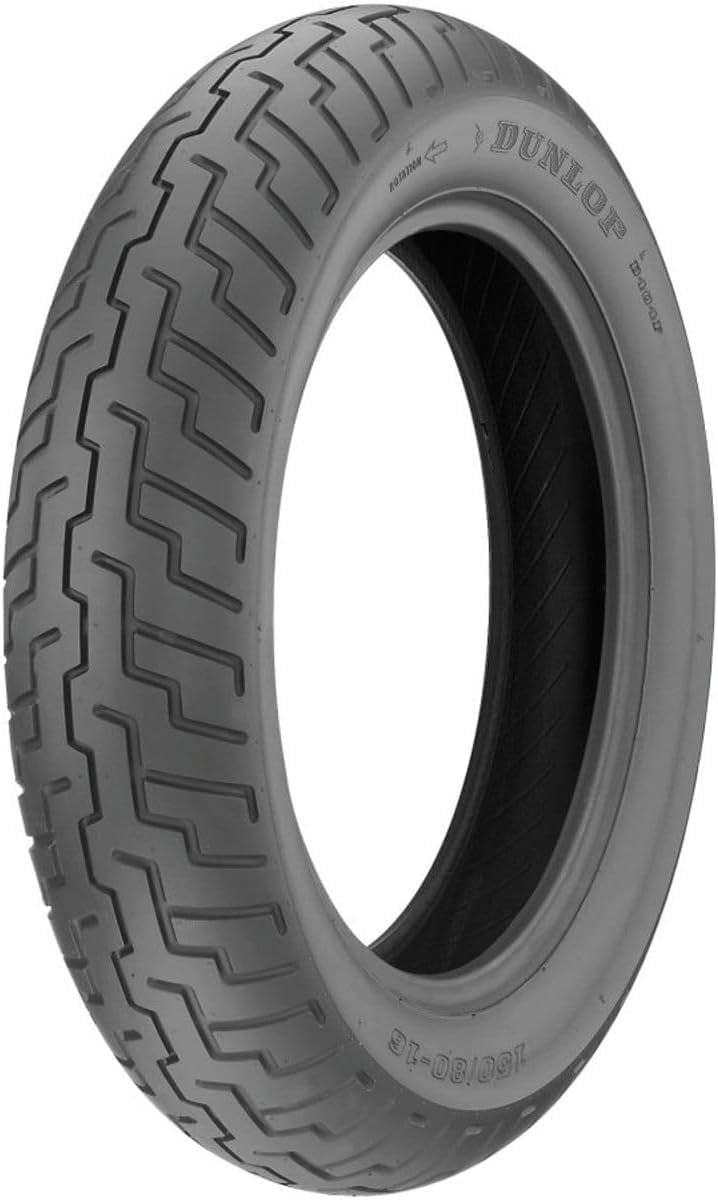 SUNSL D404 Front Motorcycle Tire 120/90-18 (65H) Black Wall - Fits: Honda Gold Wing/Aspen/Int. GL1100 1982-1983
