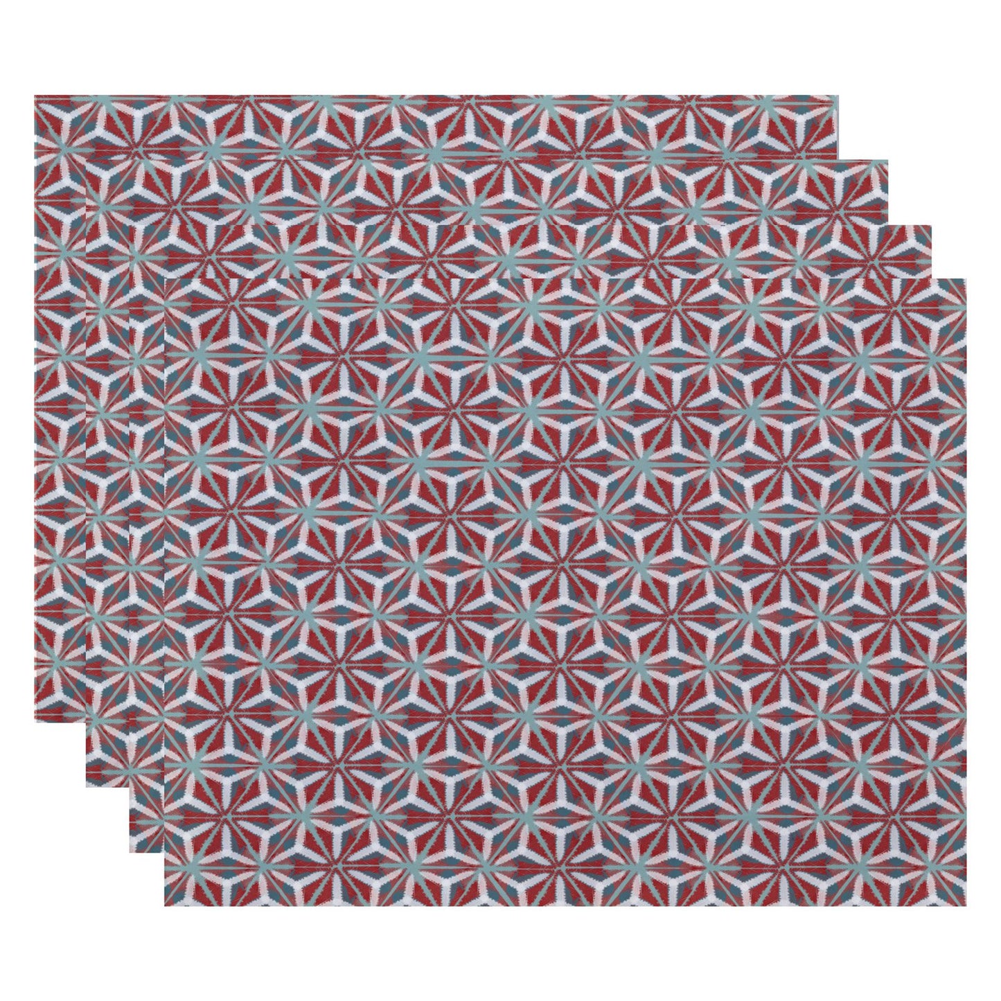 Simply Daisy Water Mosaic Placemat - Set of 4