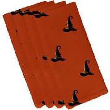 Simply Daisy 18" x 14" Witches Brew Holiday Print Placemats, Set of 4