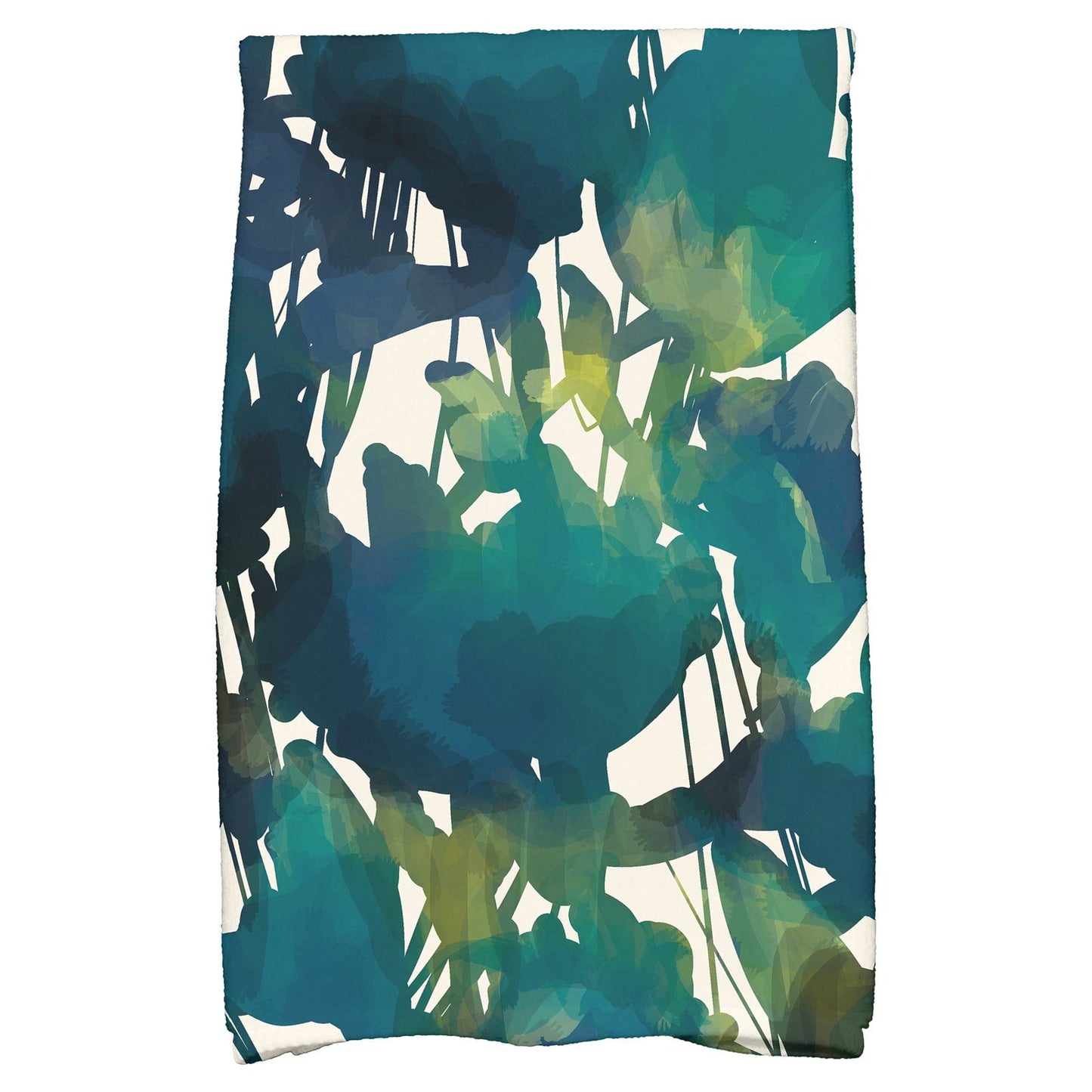 Simply Daisy Toalla de Mano con Estampado Floral Abstracto de 18" x 30"