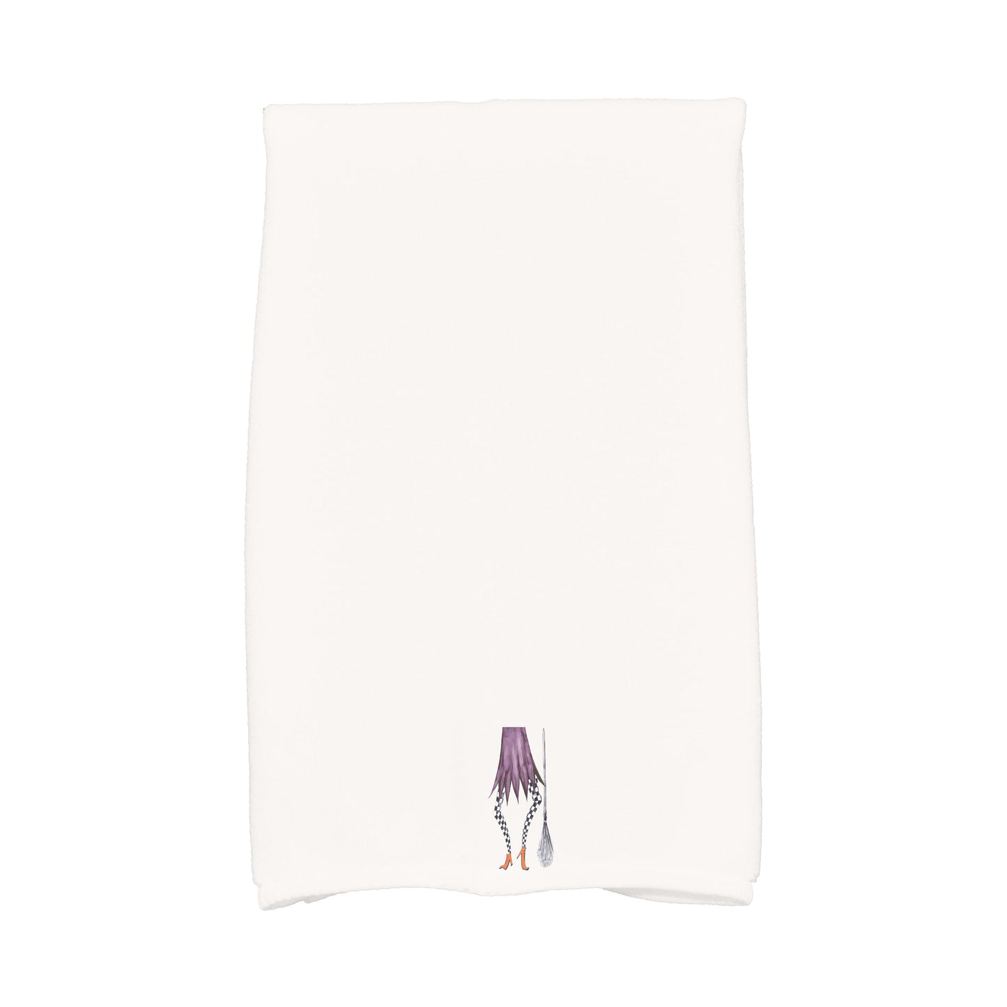 Simply Daisy Esmerelda 16x25 Inch Cream Halloween Print Kitchen Towel