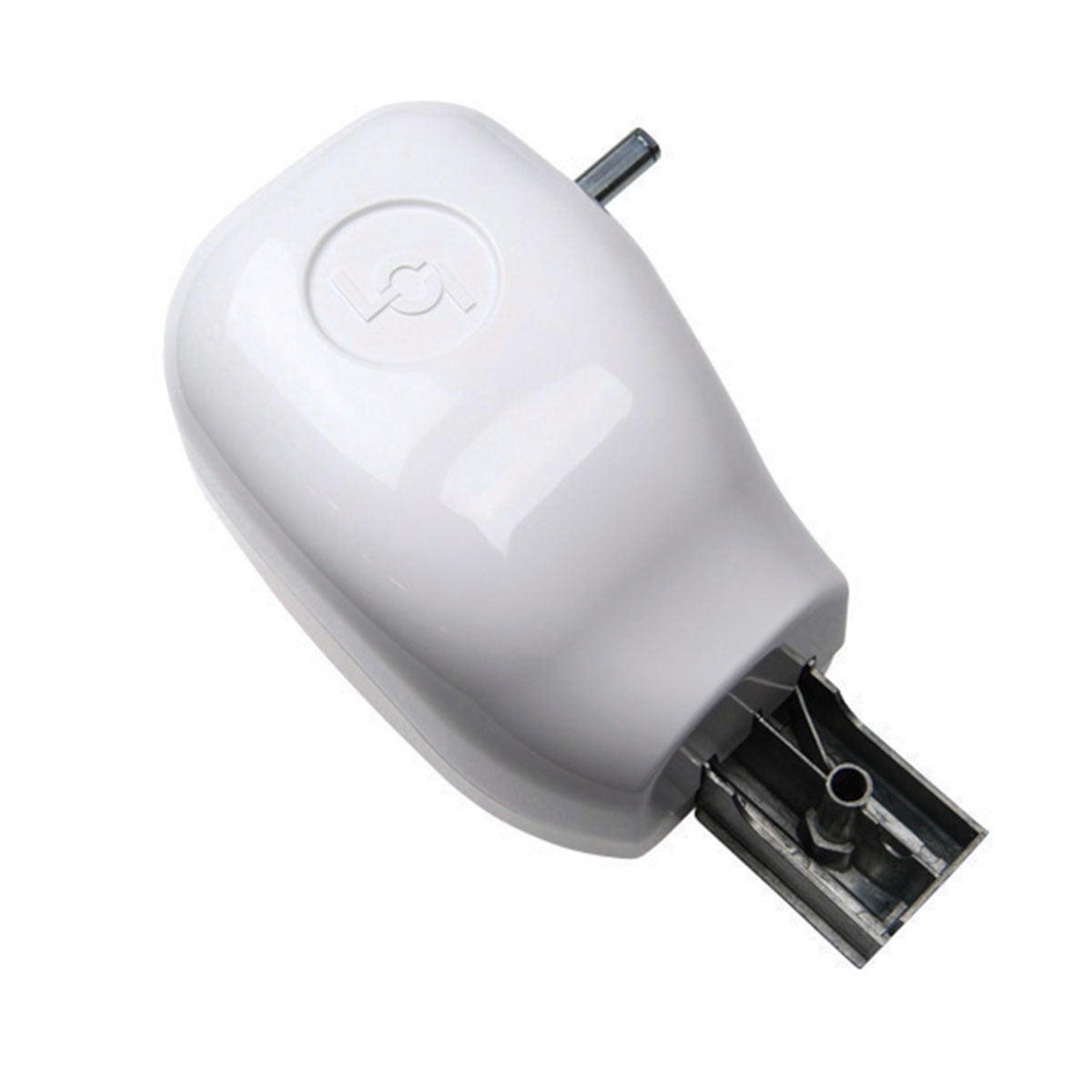 Solera® Manual Crank Style Awning Idler Head Assembly - White