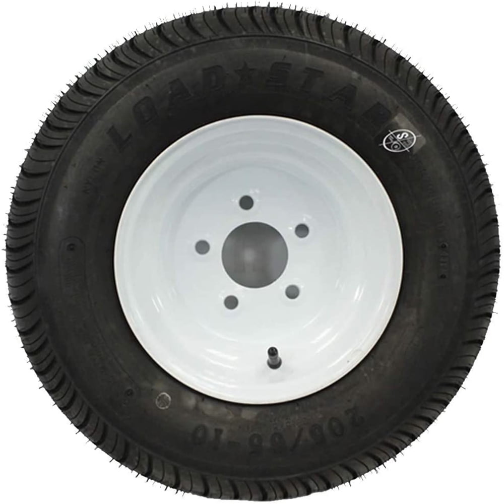 Southwest Wheel Trailer Wheel Tire 5-Hole 10" x 6"x 20.5x8-10 8ply