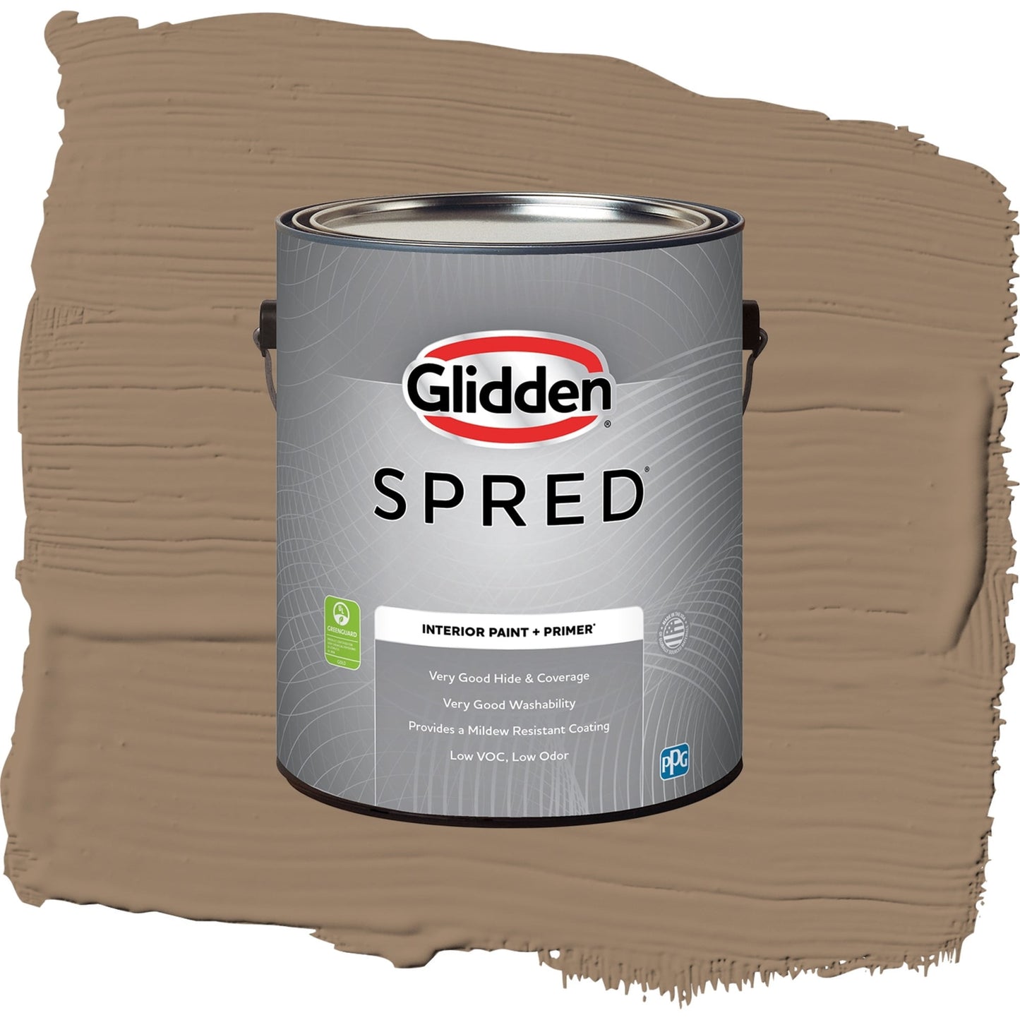 Spred Chocolate Moment Interior Paint + Primer Semi Gloss , 1 Gallon
