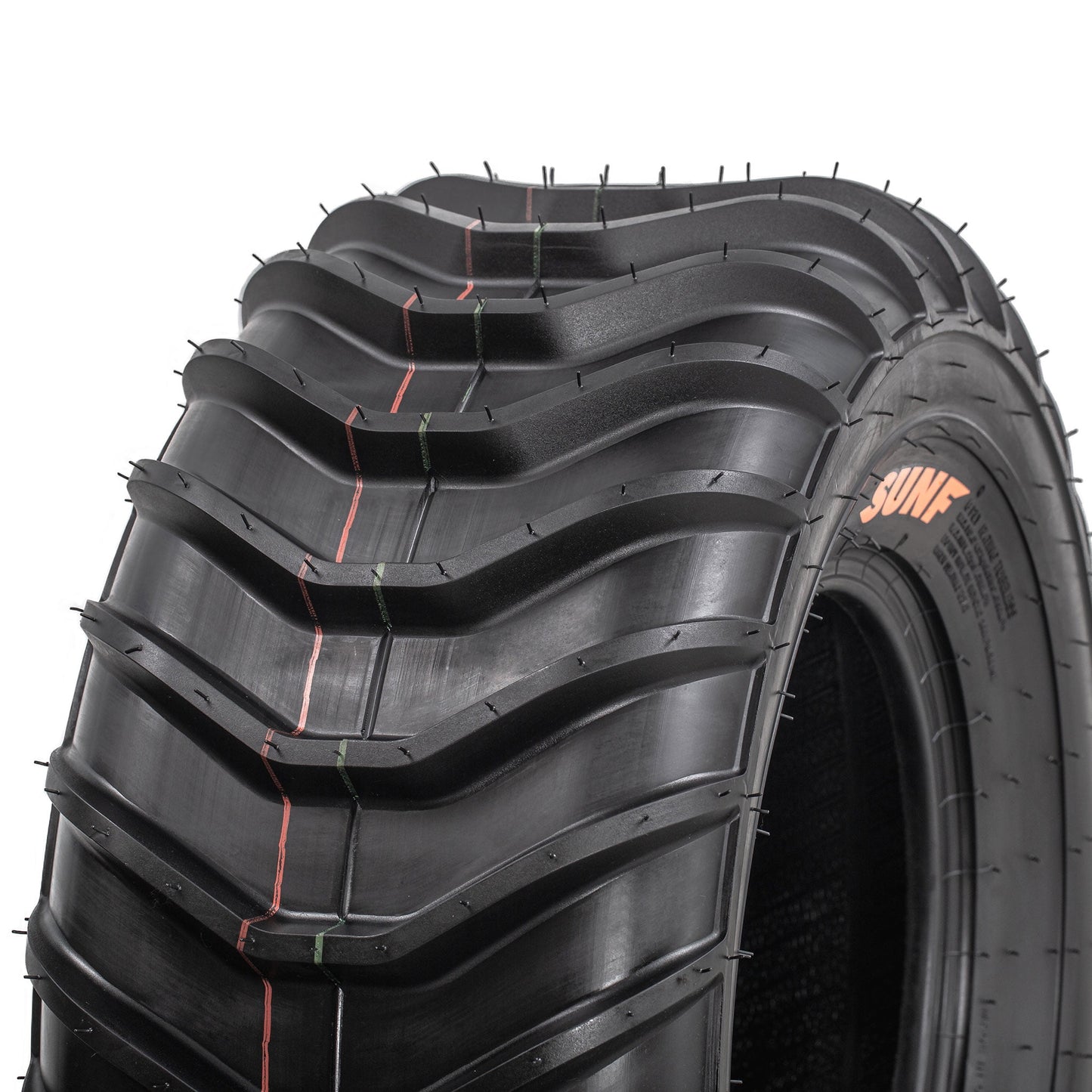 SunF All Terrain ATV UTV Mud Quad Tires 25x10-12 25x10x12 6PR A061 (Single)