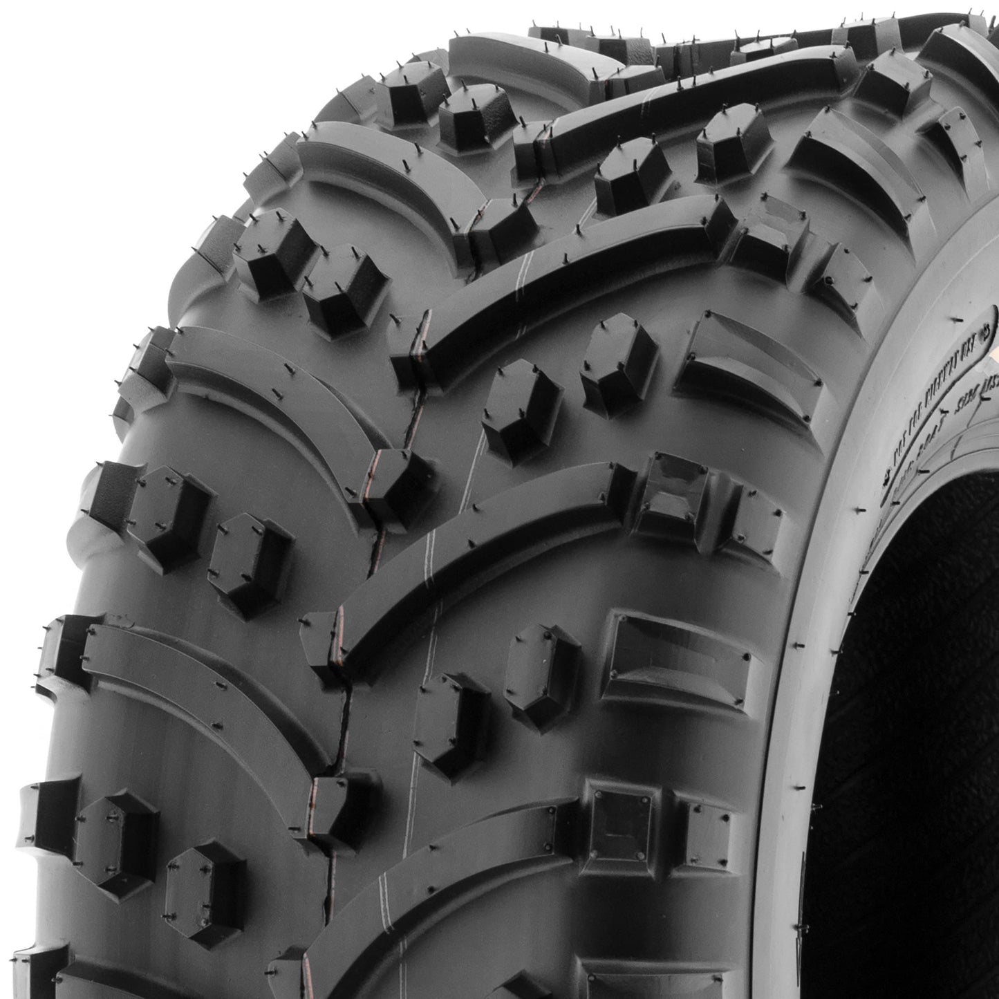 SunF All Terrain ATV UTV Quad Tires 25x10-12 25x10x12 6 PR A032 (Single)