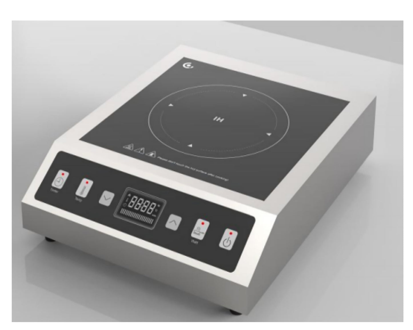 Sunamki Induction Cooktop Commercial, Professional Portable Burner, 1800W Countertop Stove Burner