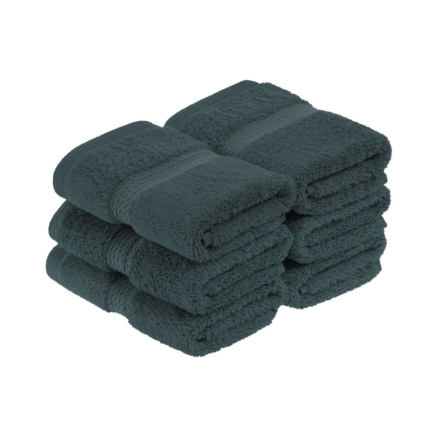 Superior 800 GSM Egyptian Cotton 10-Piece Towel Set, Soft Ultra Absorbent Towels, Light Blue