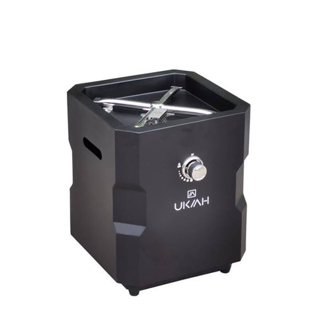 TK Products 108905 Portable Gas Fire Pit, Black