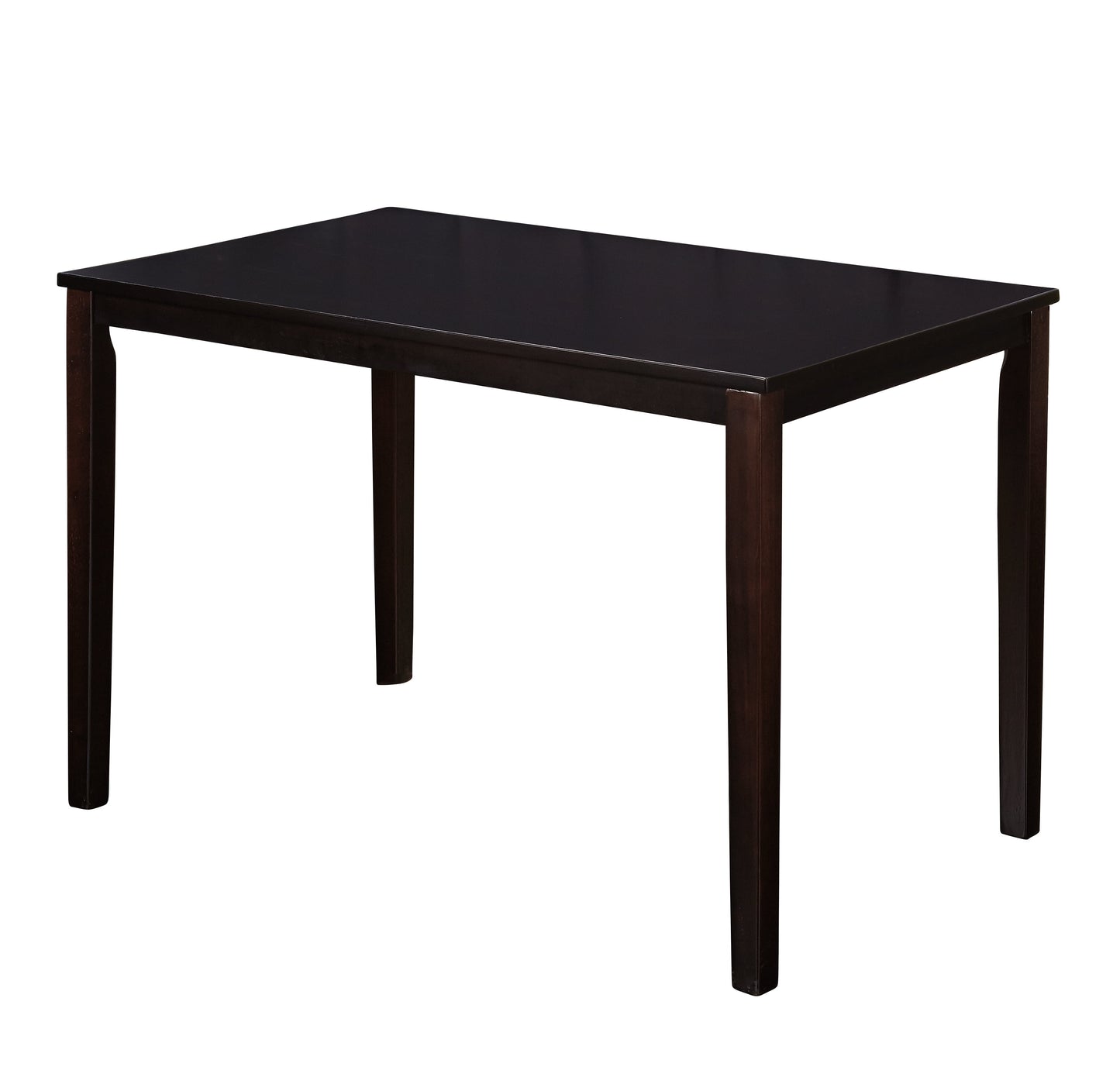 TMS Mesa de Comedor de Madera de Estilo Moderno de Mediados de Siglo, Capacidad para 4 Personas, Múltiples Acabados