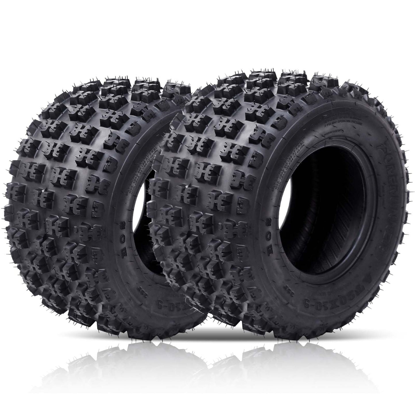 TROPOW Tires, 2-Pack ATV Tires – 26x11-12, 6-Ply Tubeless, Mars Series for Superior Mud & Trail Performance