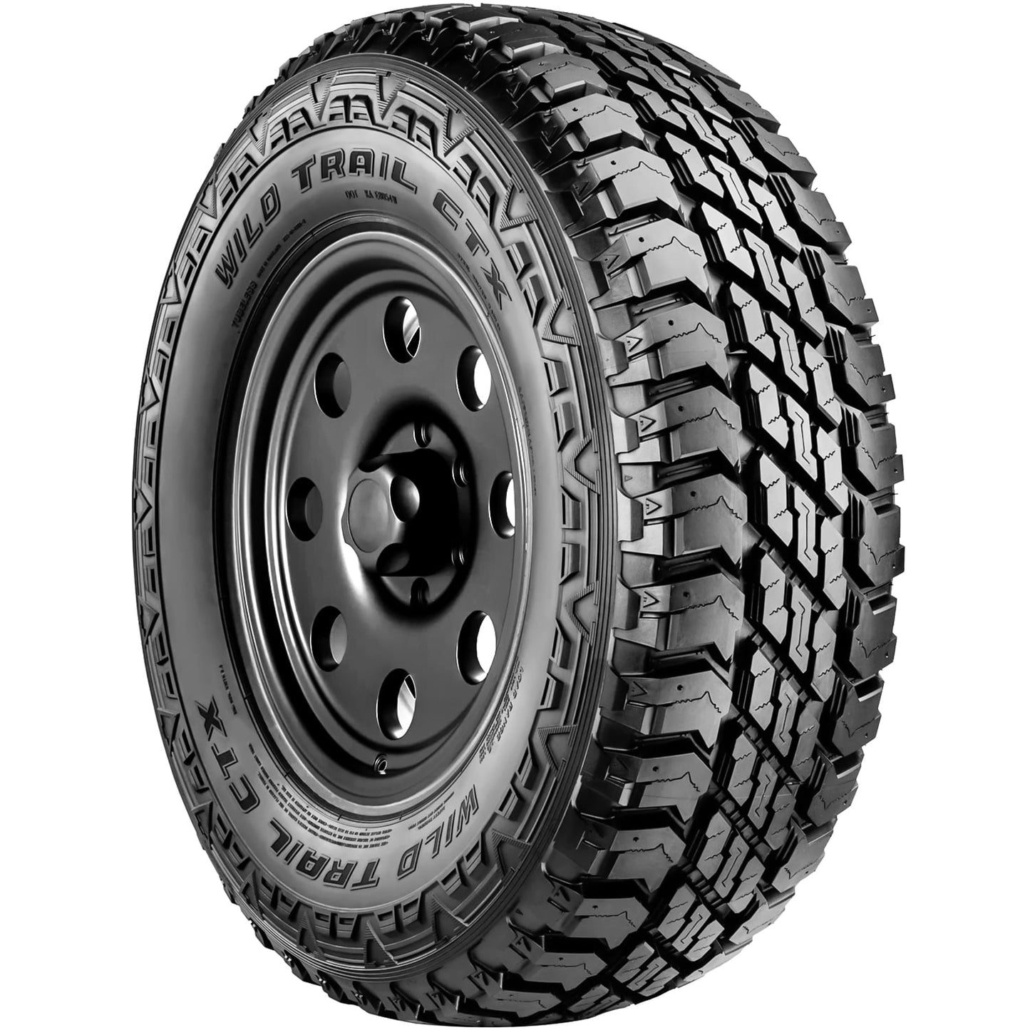 Tbc Brand Wild Trail Ctx 275/65R18 123/120Q Tire Fits: 2019-23 Chevrolet Silverado 1500 LT Trail Boss, 2019-21 GMC Sierra 1500 AT4
