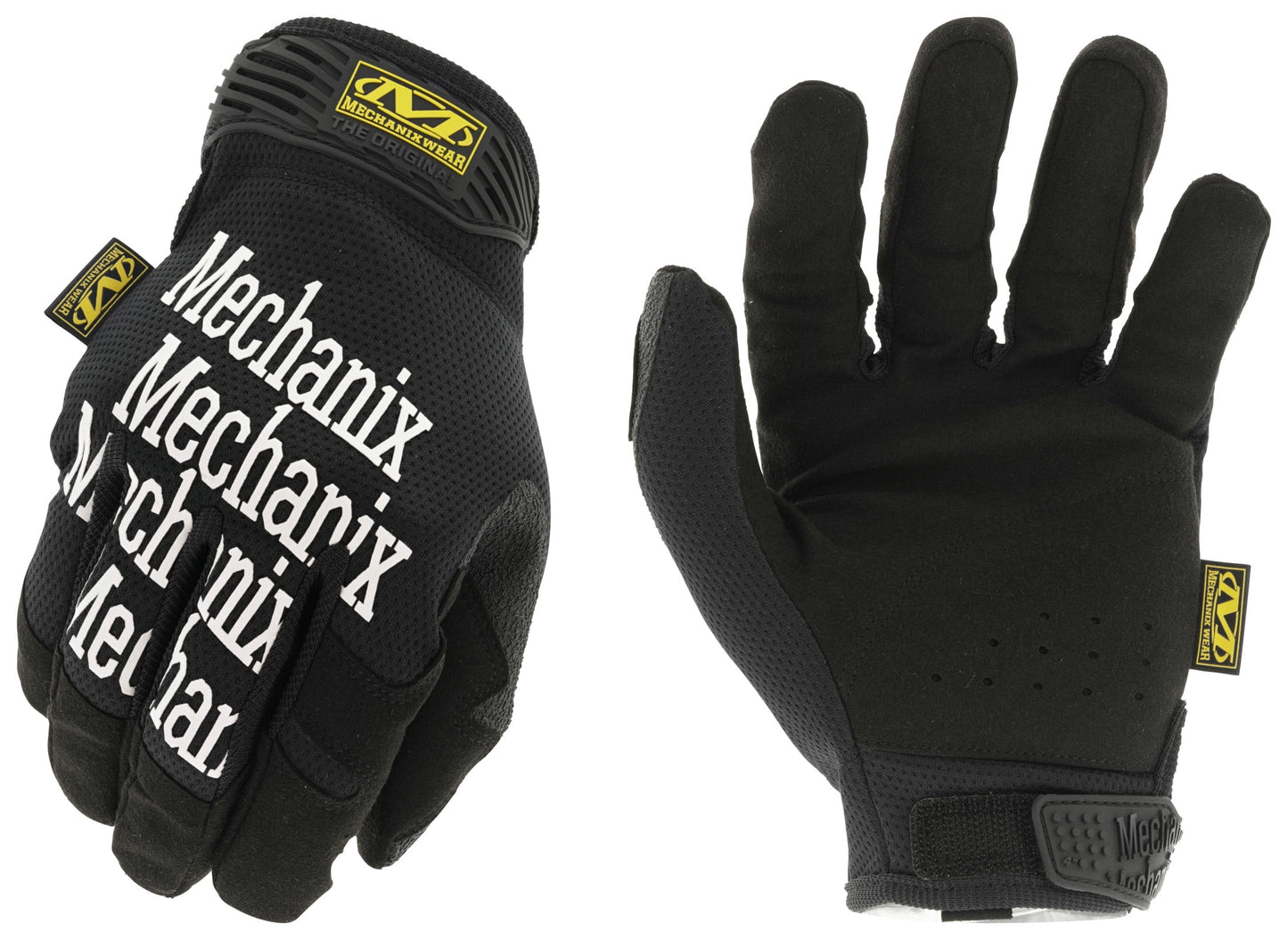 Mechanix Wear The Original® Glove – (Black) Synthetic Leather Touchscreen Capable, Medium