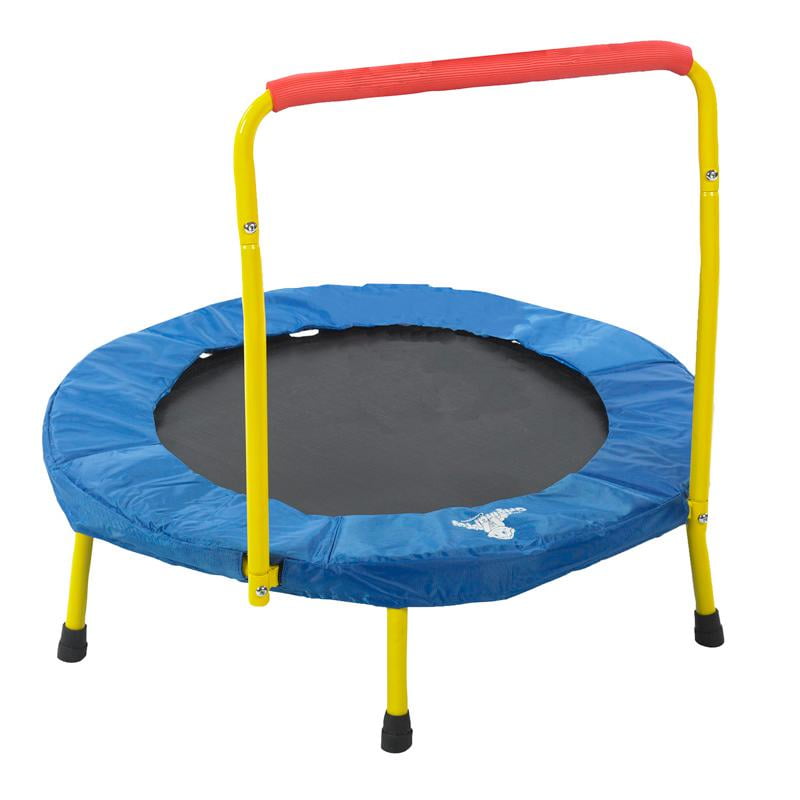 The Original Toy Company Fold And Go Trampoline, Multicolor, 28.00" x 15.20" x 5.50"