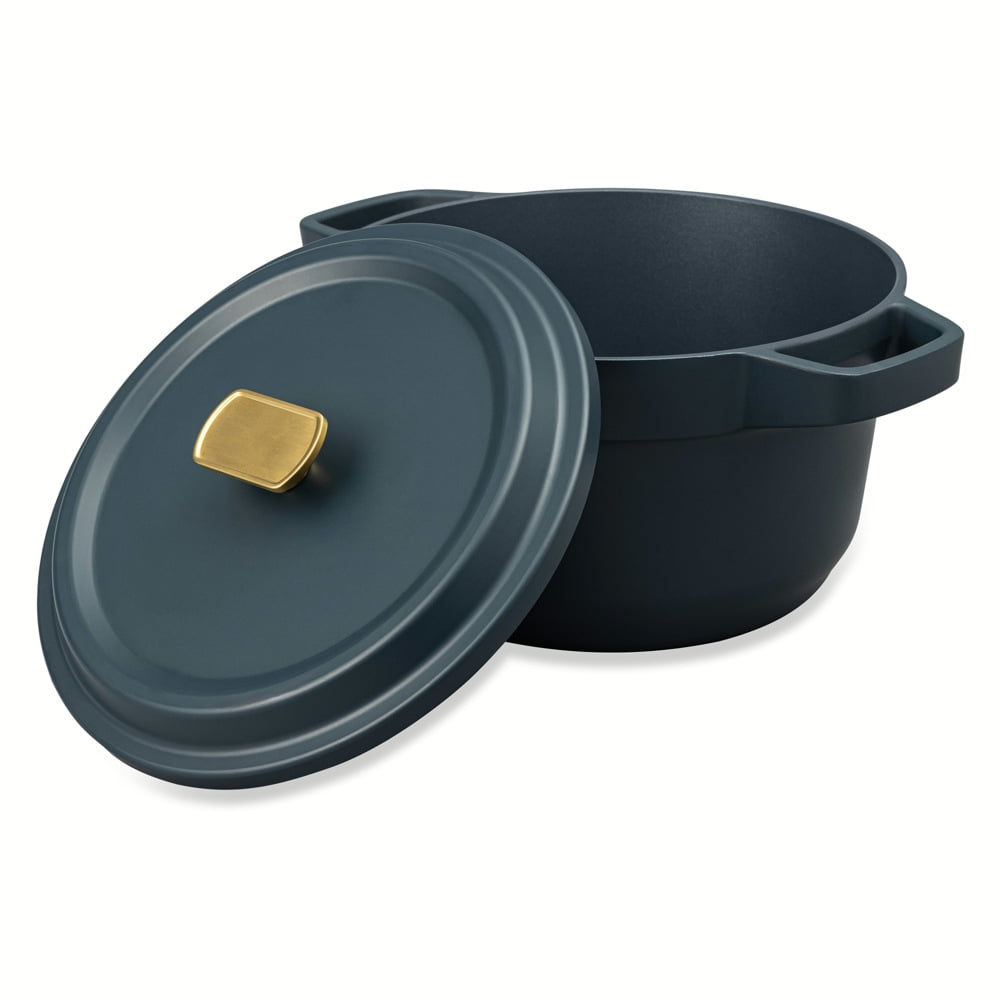 Thyme & Table 5.5 QT Non-Stick Diecast Dutch Oven - Atlantic Blue