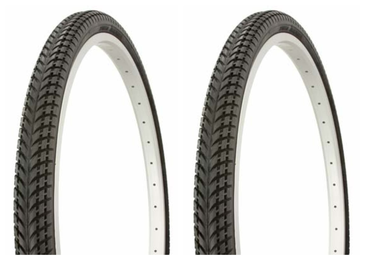 Tire set. 2 Tires. Two Tires Duro 26" x 1.75" Black/Black Side Wall HF-810. Bicycle Tires, bike Tires, beach cruiser bike Tires, cruiser bike Tires