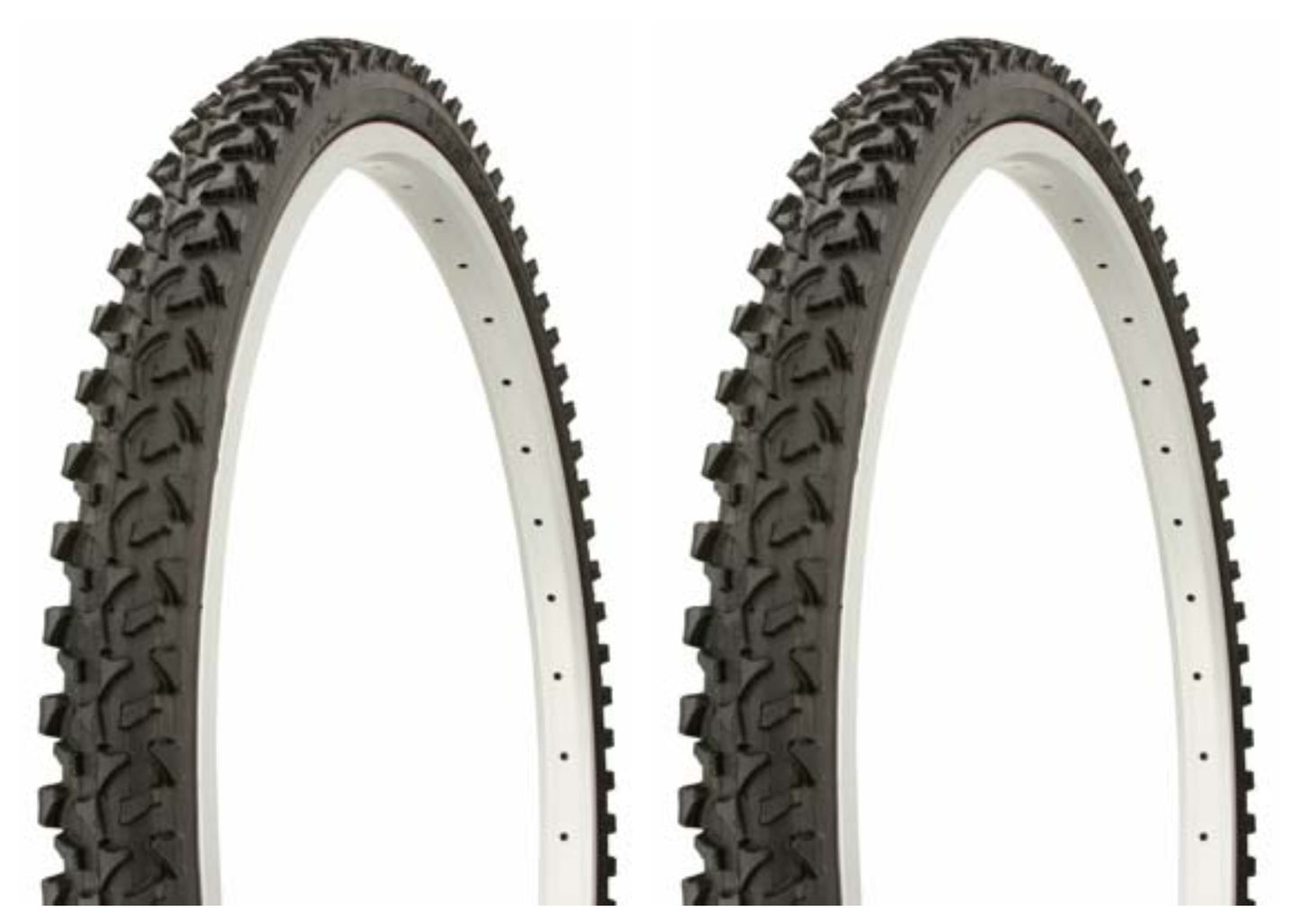 Tire set. 2 Tires. Two Tires Duro 26" x 1.75" Black/Black Side Wall HF-822. Bicycle Tires, bike Tires, beach cruiser bike Tires, cruiser bike Tires