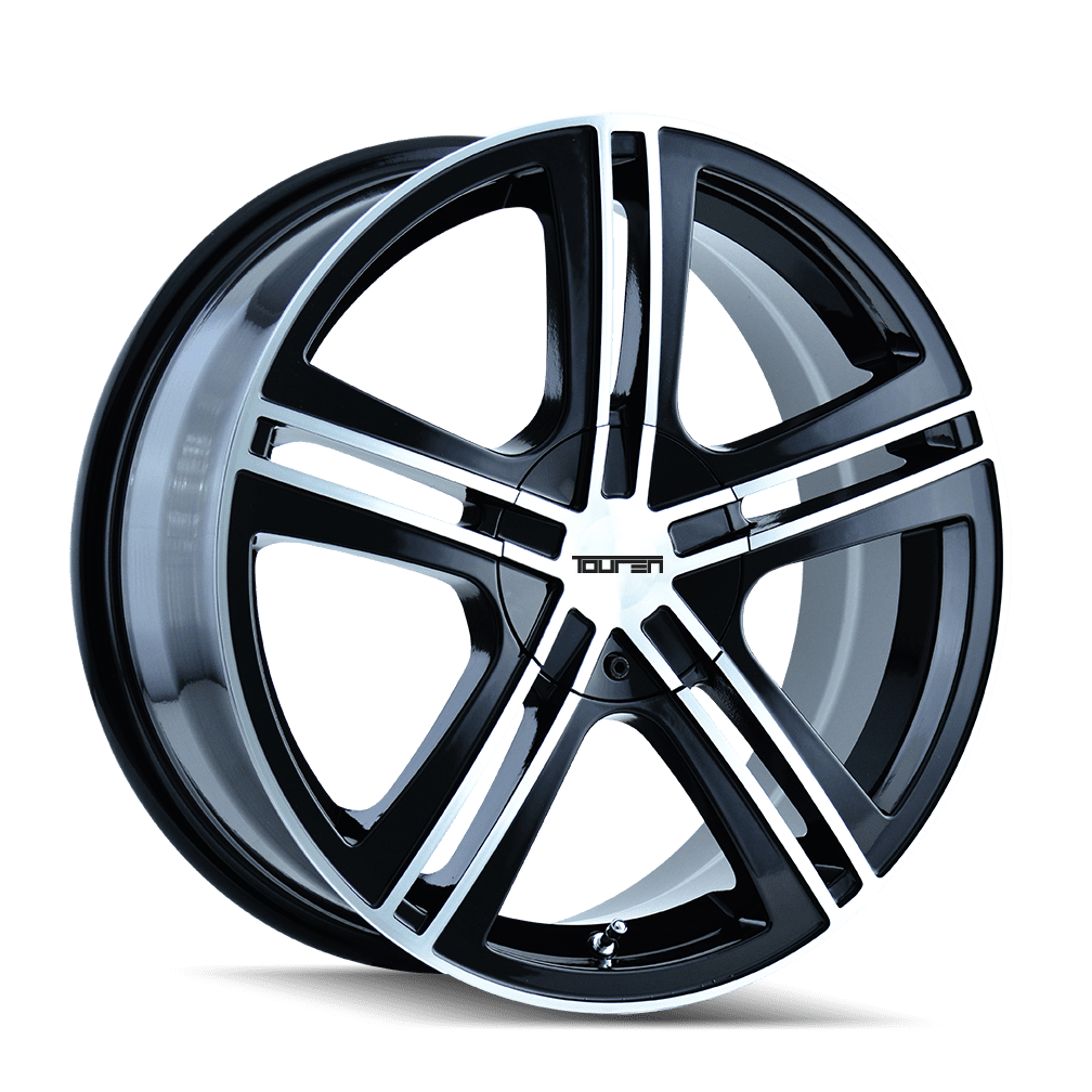 Touren Tr62-3262 16X7 4X100/4X114.3 40Et 67.1Cb Black/Machined Face/Machined Lip
