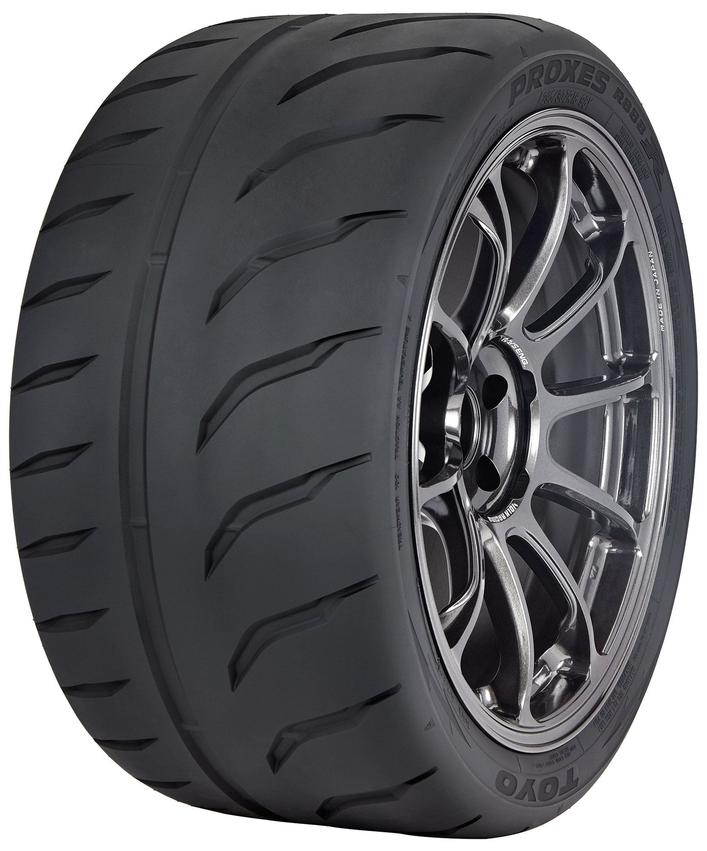Toyo Proxes R888R 205/45R16 87W XL High Performance Tire Fits: 2007 Honda Fit Sport, 2007-11 Hyundai Accent SE