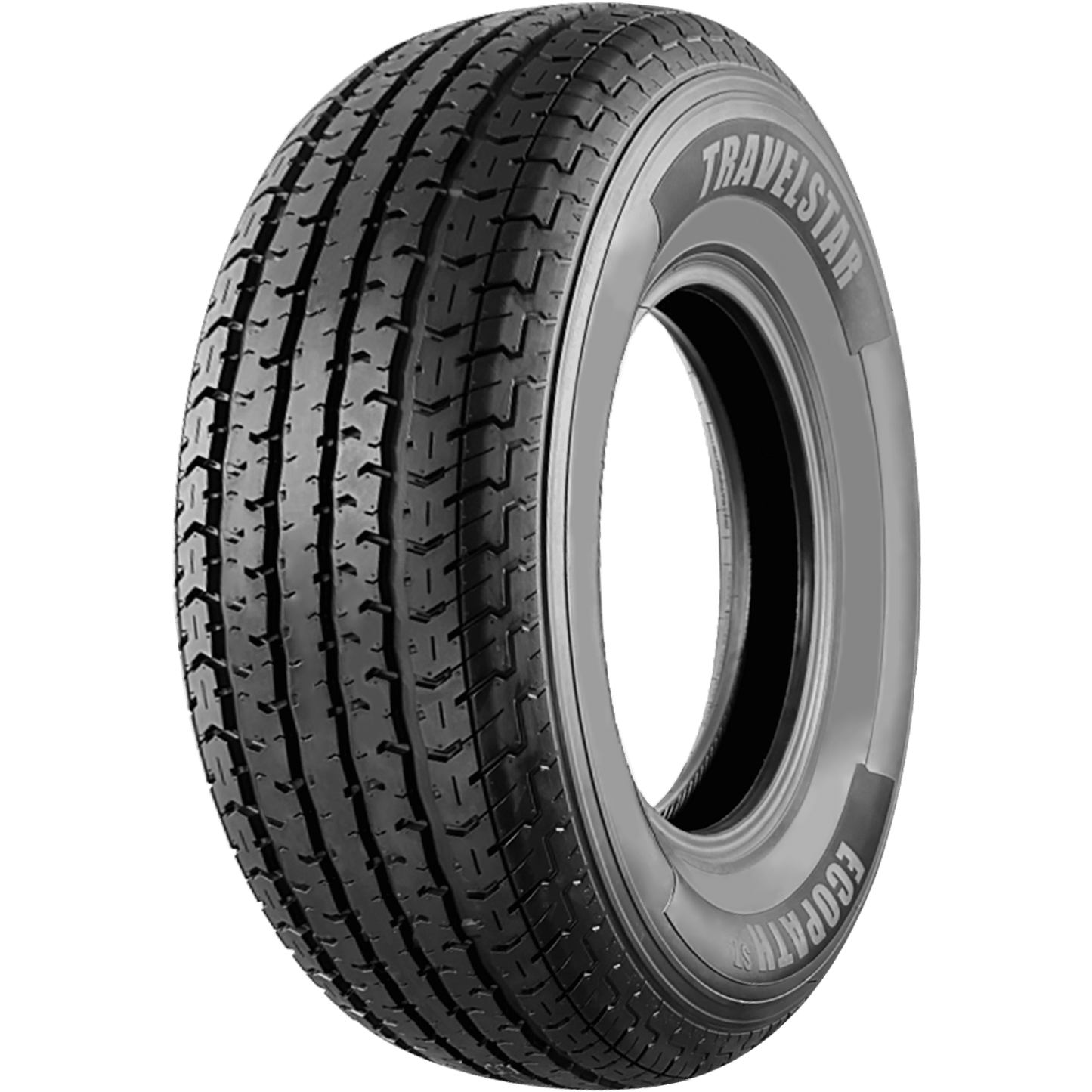 Travelstar Ecopath ST ST235/80R16 12 Ply 127M Load F Radial Trailer Tire - ST 235/80/16(Tire Only)