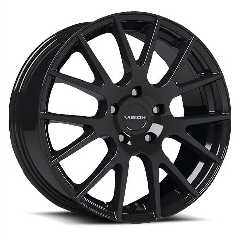 Vision 5 x 114.3 mm 18 Hellion Wheel Rim - Gloss Black