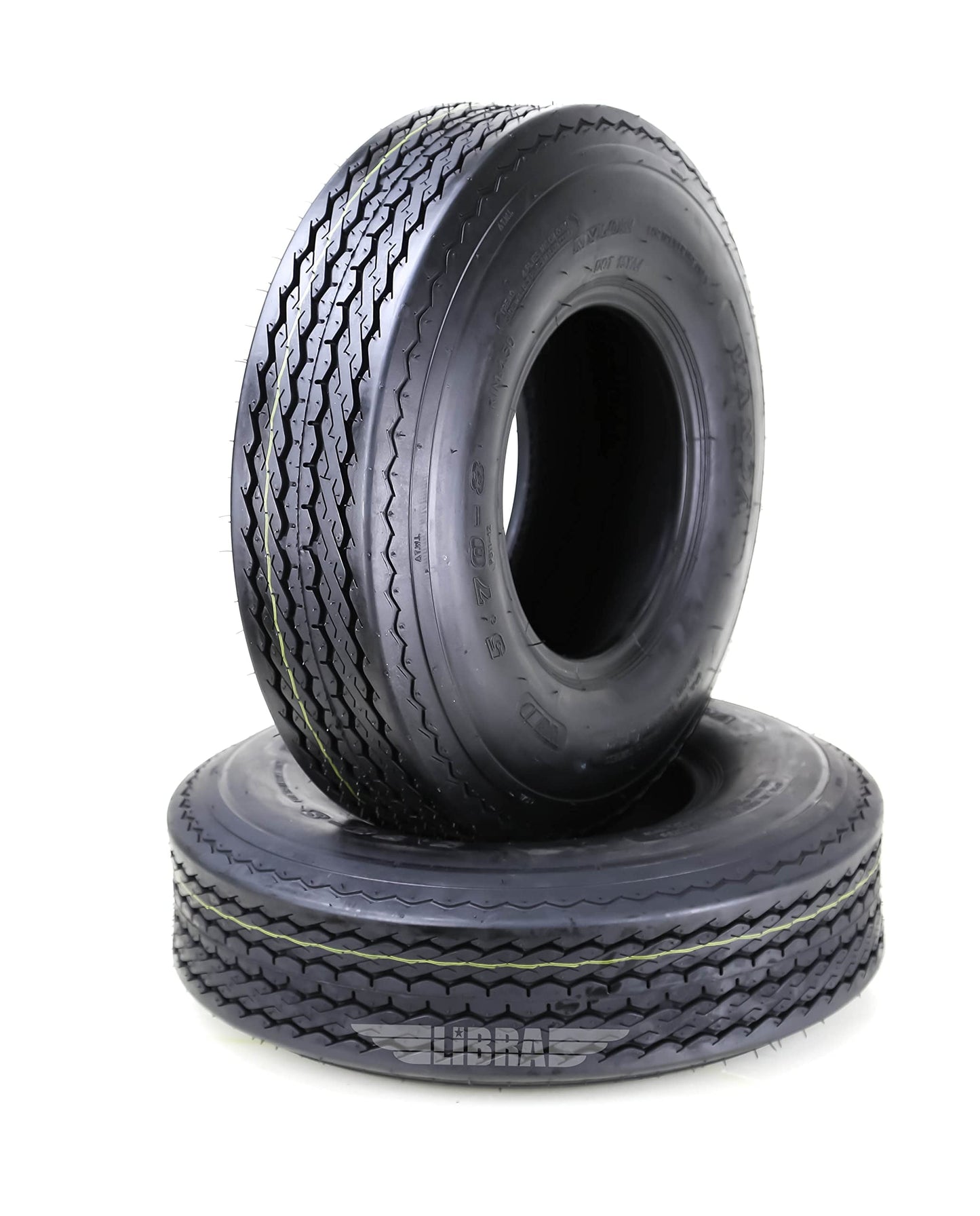 WANDA 2 Highway Boat Motorcycle Trailer Tires 5.70-8 6PR Load Range C - 11036