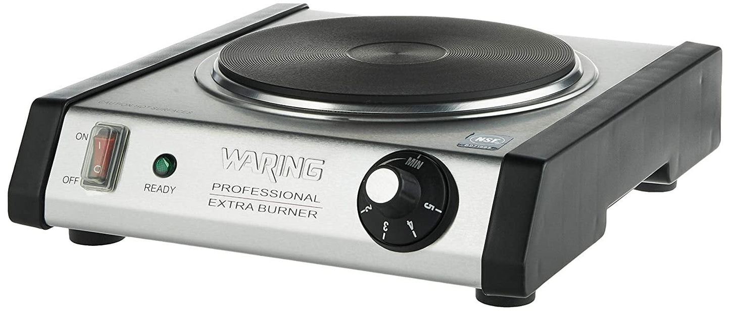 Waring Commercial Burner,1 Element,1300 Watts WEB300