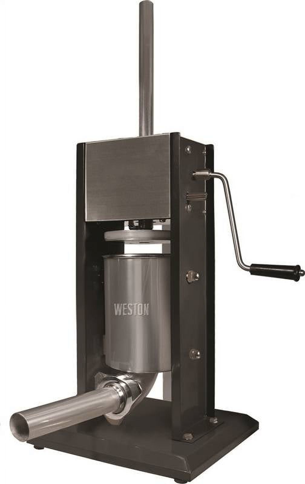Weston Manual Vertical Sausage Stuffer, 7-Pound Capacity (86-0701-W), Dual Speed, Easy Clean Up