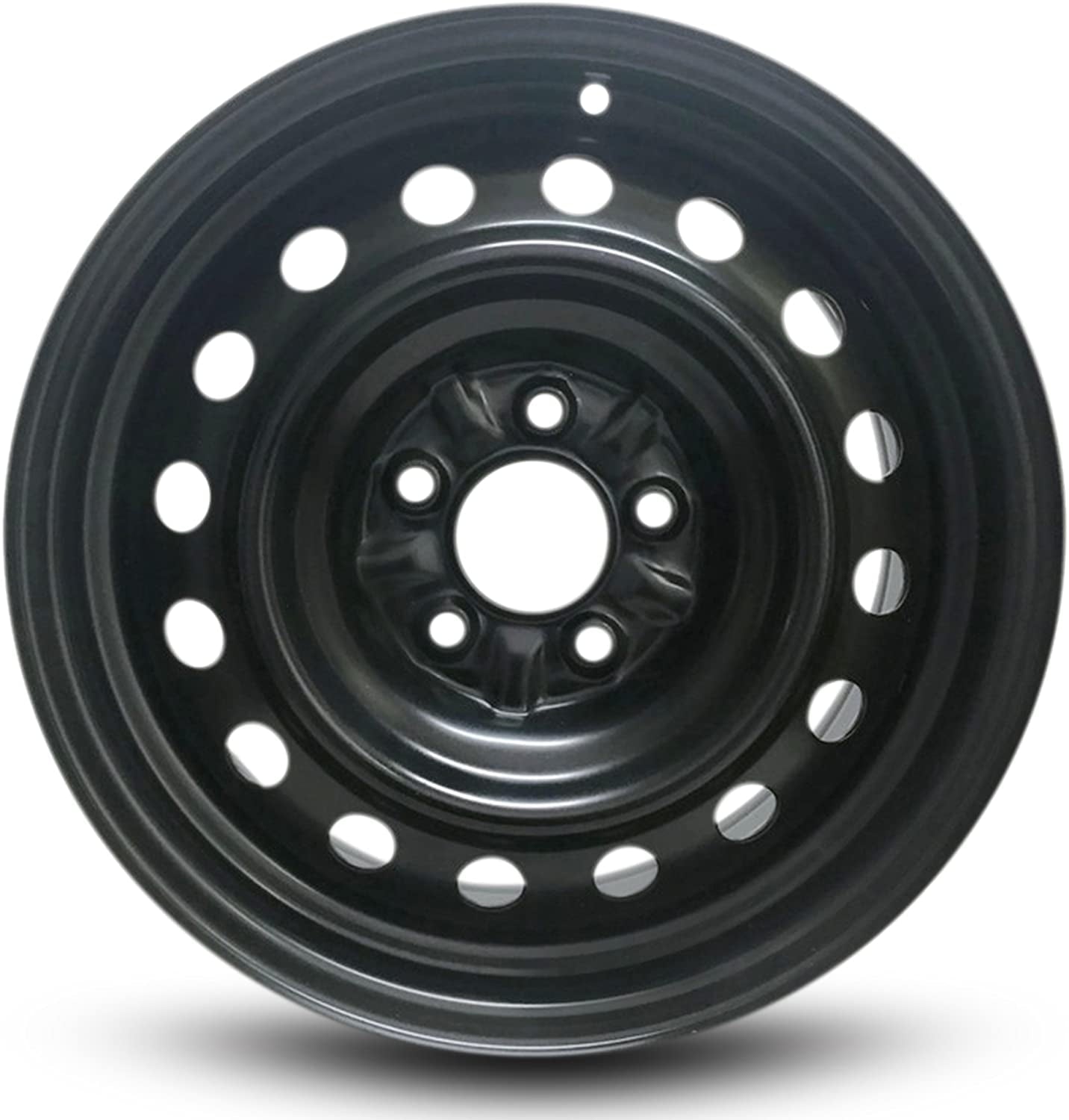 Wheel For 2006-2010 Hyundai Sonata 16 inch 5 Lug Black Steel Rim Fits R16 Tire
