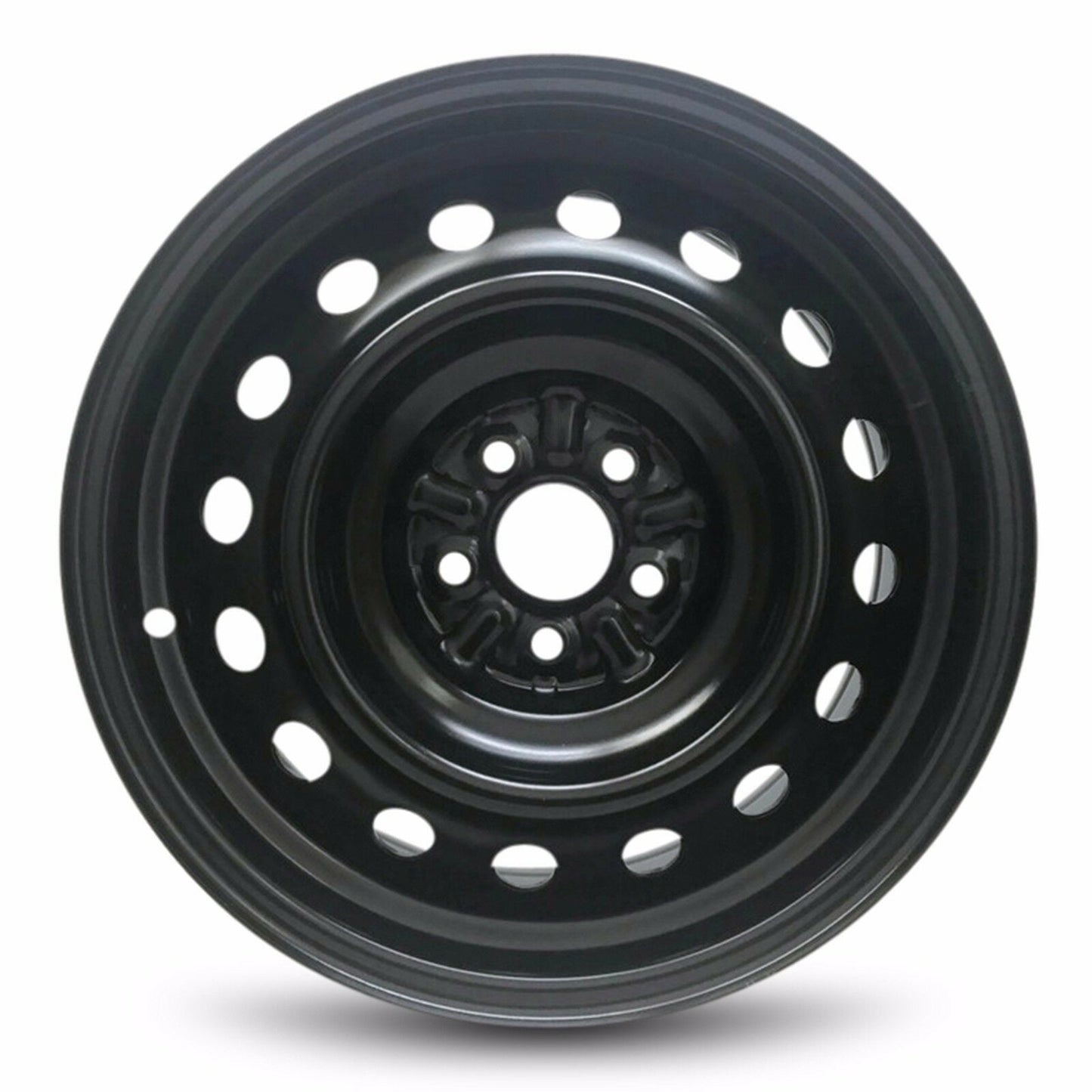 Wheel Rim for 2009-2010 Pontiac Vibe 16 in Black Steel Rim Direct Fit