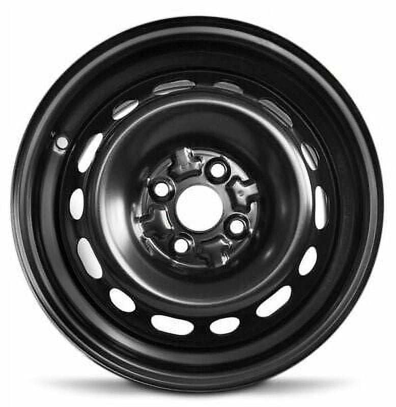 Wheel Rim for 2011-2014 Mazda 2 15 in Black Steel Rim Direct Fit