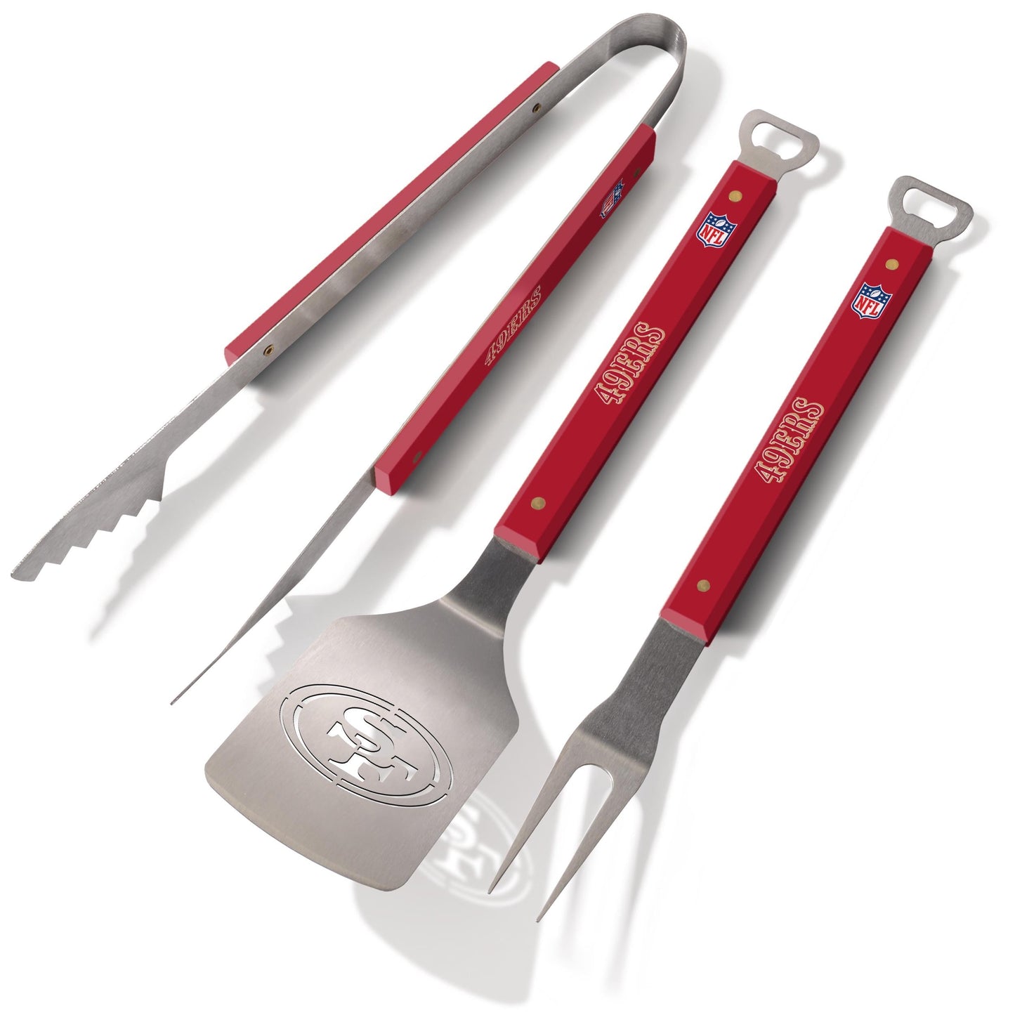YouTheFan NFL San Francisco 49ers Spirit Series 3pc BBQ Set