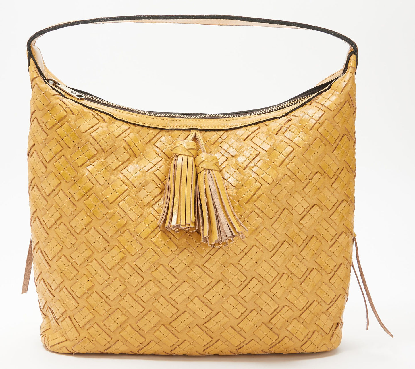 Patricia Nash Leather Stitched Maissana Hobo