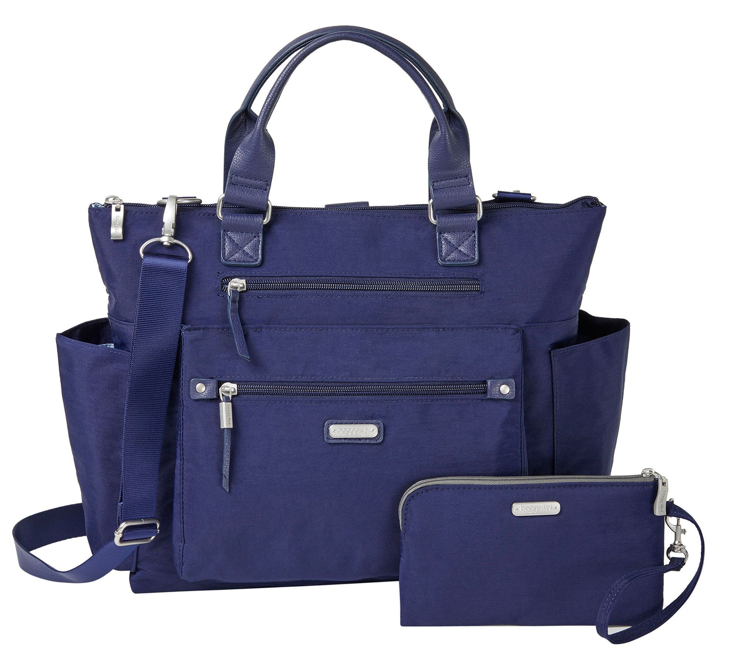 baggallini 3-in-1 Convertible Backpack with RFID Wristlet