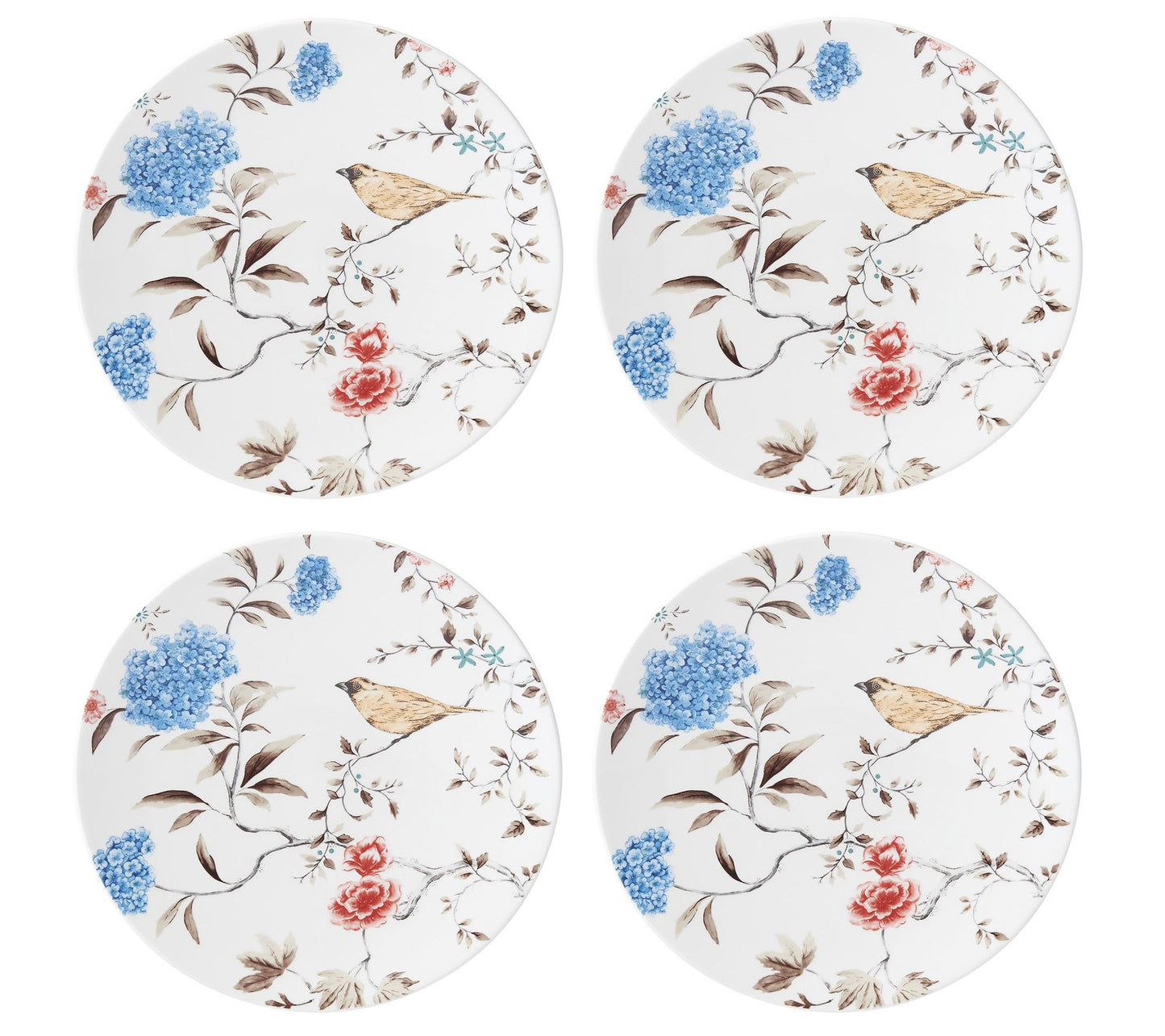 Lenox Sprig & Vine Accent Plate White, Set of Four
