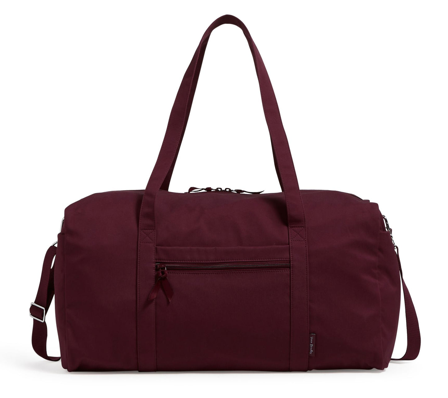 Vera Bradley Solid Recycled Cotton Large Travel Duffel Bag