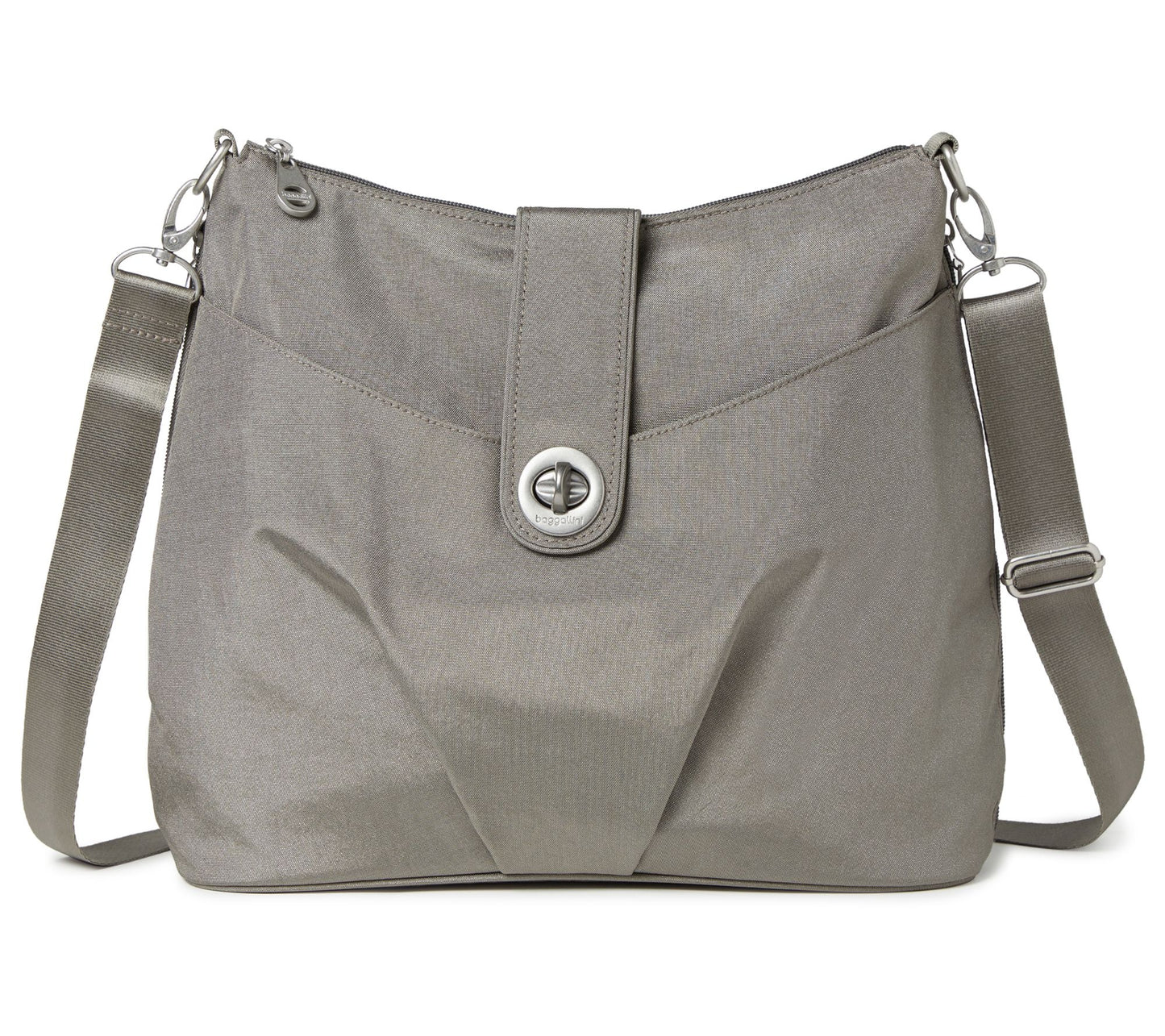 Baggallini Helsinki Crossbody Hobo Handbag
