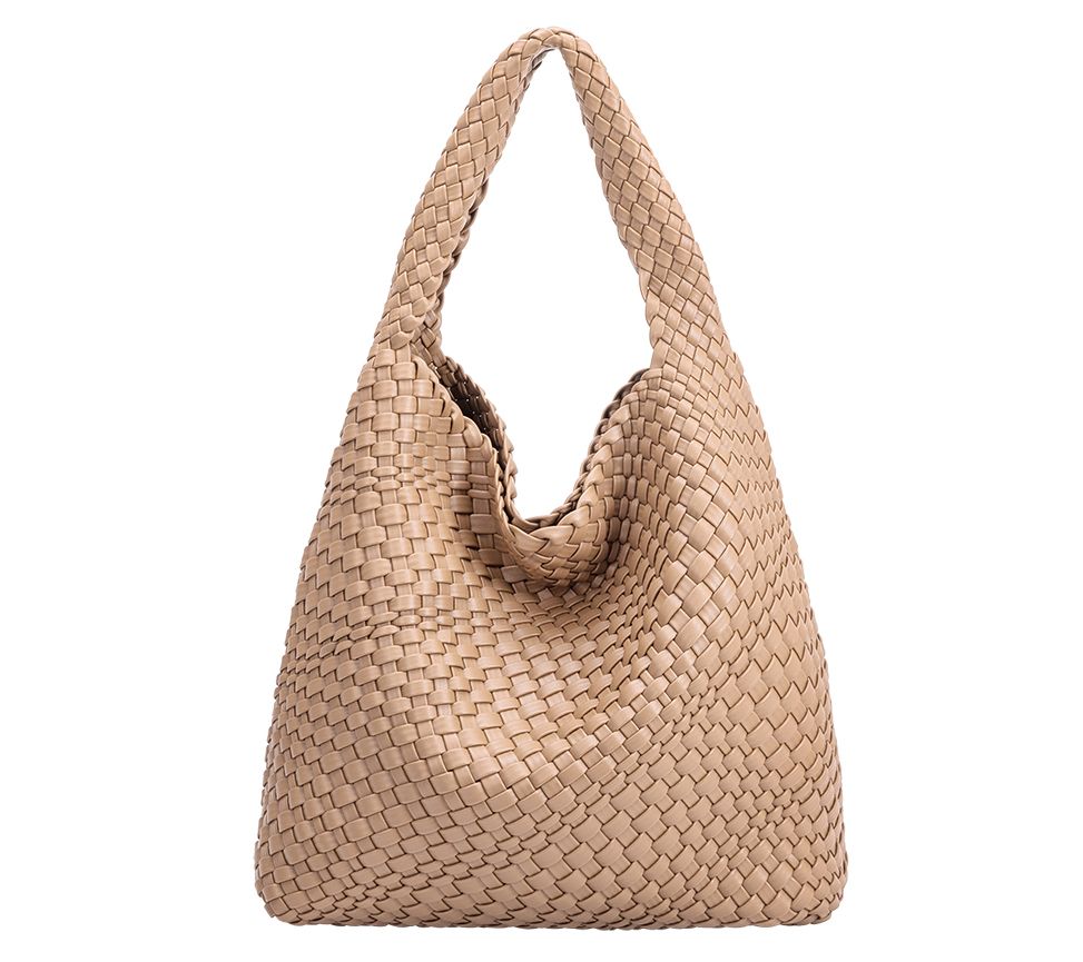 Melie Bianco Johanna Recycled Vegan Leather Shoulder Bag