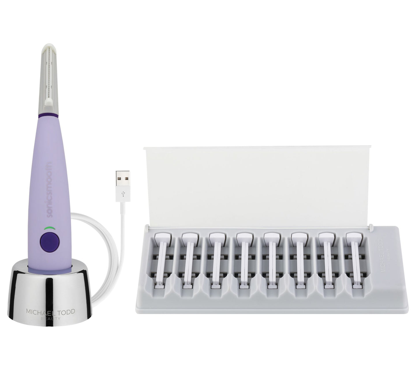 Michael Todd Beauty Sonic Dermaplaning Peach Fuzz Removal